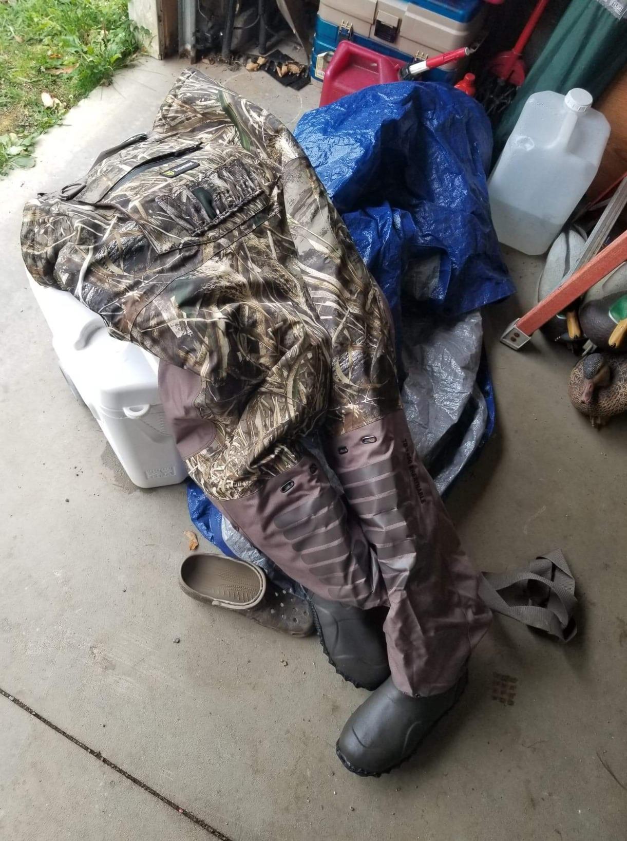 TIDEWE Breathable Chest Wader, 1600G Insulation Waterproof Hunting Wader with Steel Shank Boots & 200G Insulated Liner customer photo 2