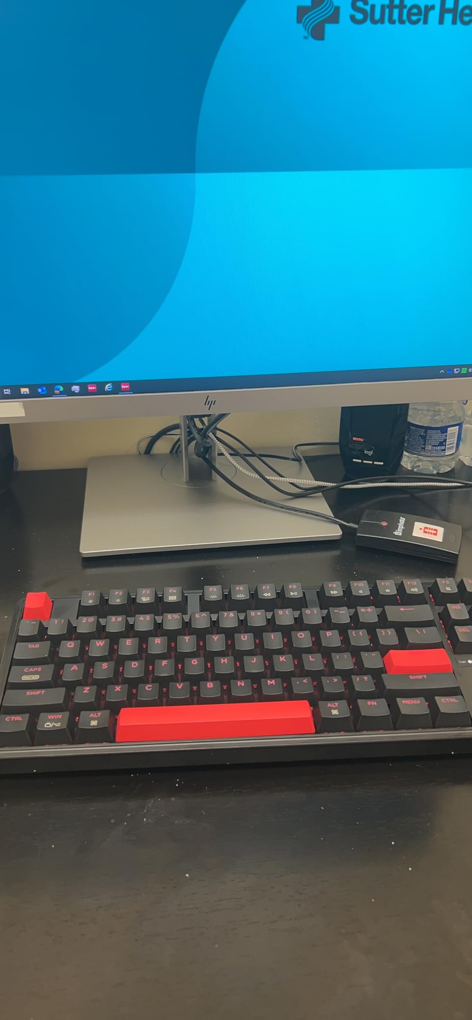 Keychron C3 Pro QMK/VIA Custom Gaming Keyboard, Programmable 87 Keys Compact TKL Layout Gasket Mount, Red LED Backlit Wired Mechanical Keyboard with Brown Switches for Mac/Windows/Linux customer photo 2