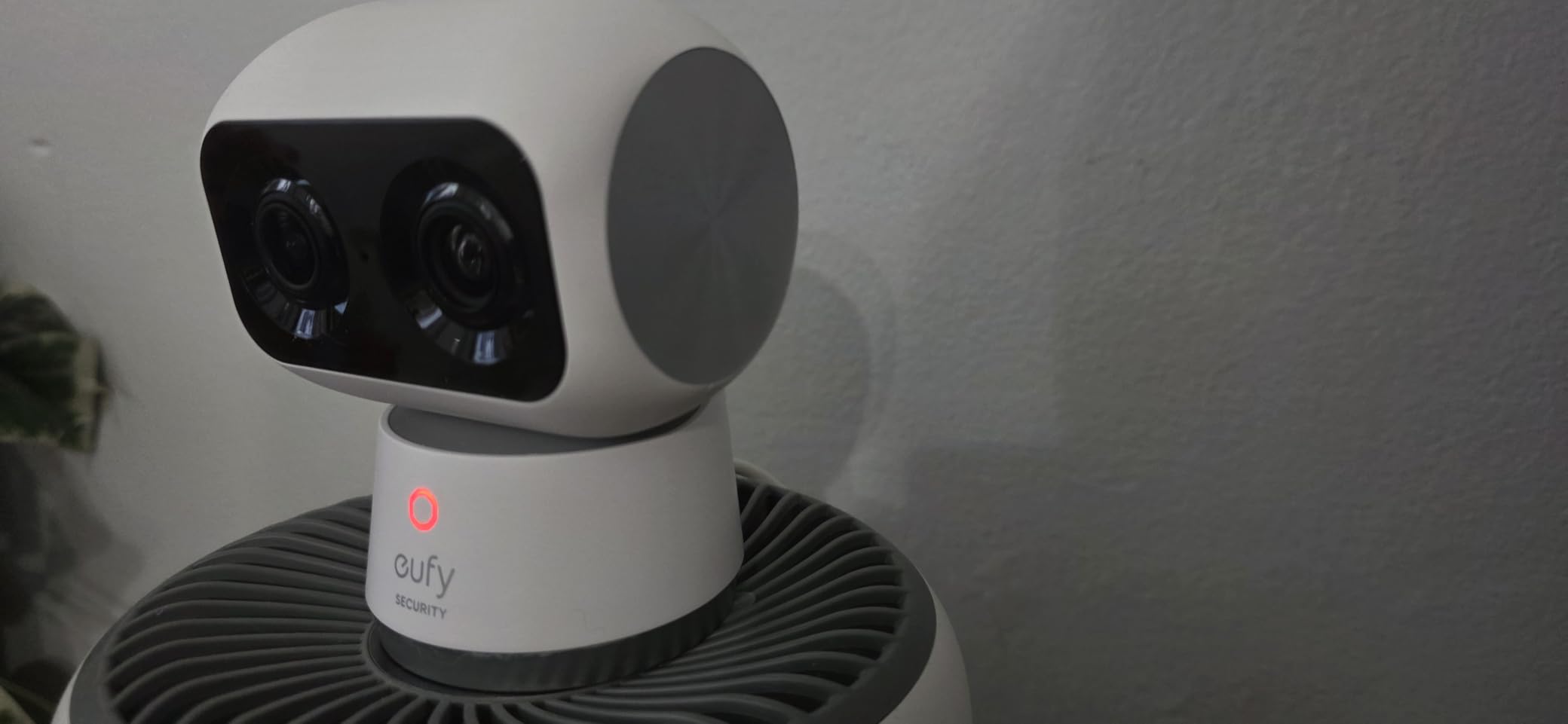 eufy Security 4K Indoor Cam S350, No Subscription, Dual Cameras, 8x Zoom, 360 Coverage, Works as a Pet Camera, Nanny/Senior/Baby Monitor, AI Auto-Tracking, Human/Pet/Cry Detection, 2.4/5 GHz Wi-Fi customer photo 2