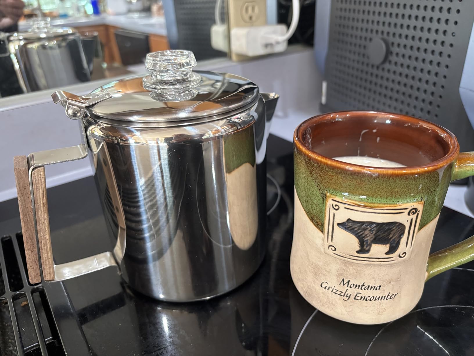 COLETTI Bozeman Percolator Coffee Pot - NO Aluminum or Plastic [6 cup] customer photo 1