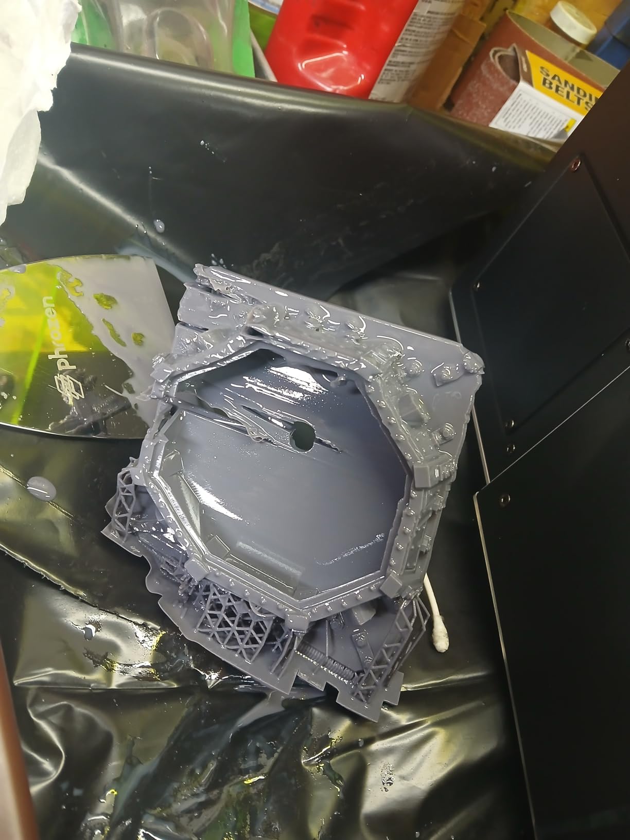 phrozen Sonic Mega 8K S LCD/MSLA Resin 3D Printer, 43 micrometer High Resolution, 15 inch Mono LCD Screen, Fast Production Accurate Details, Large Printing Size L12.99xW7.28xH11.81 Printing Volume customer photo 1