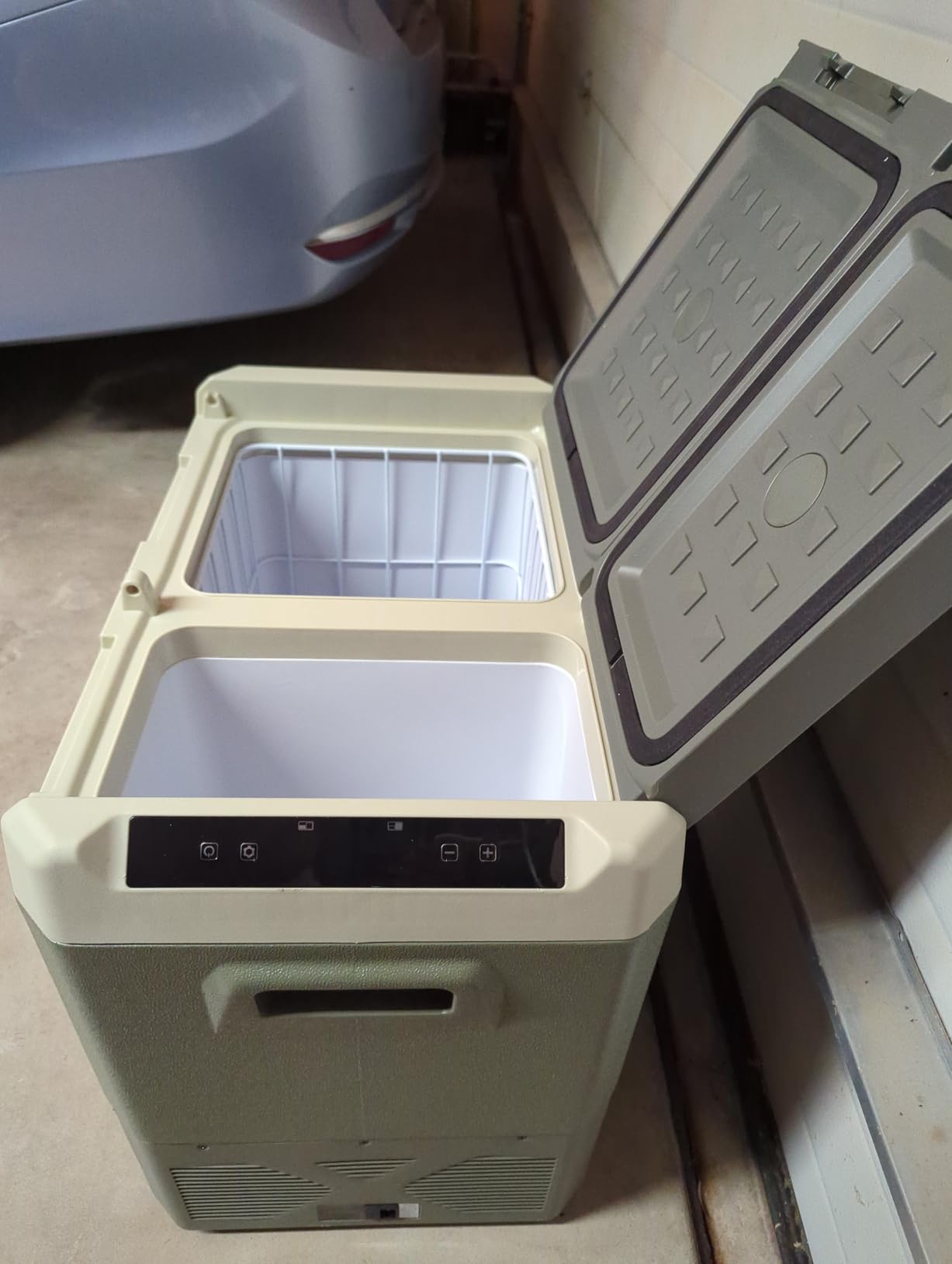 BODEGACOOLER 12V Portable Refrigerator, 42Quart (40L) Dual Zone Car Refrigerator, RV Car Fridge APP Control, -4℉-68℉Portable Freezer 12/24V DC 100-240V AC for Outdoor Camping Travel Vehicles Home Use customer photo 2