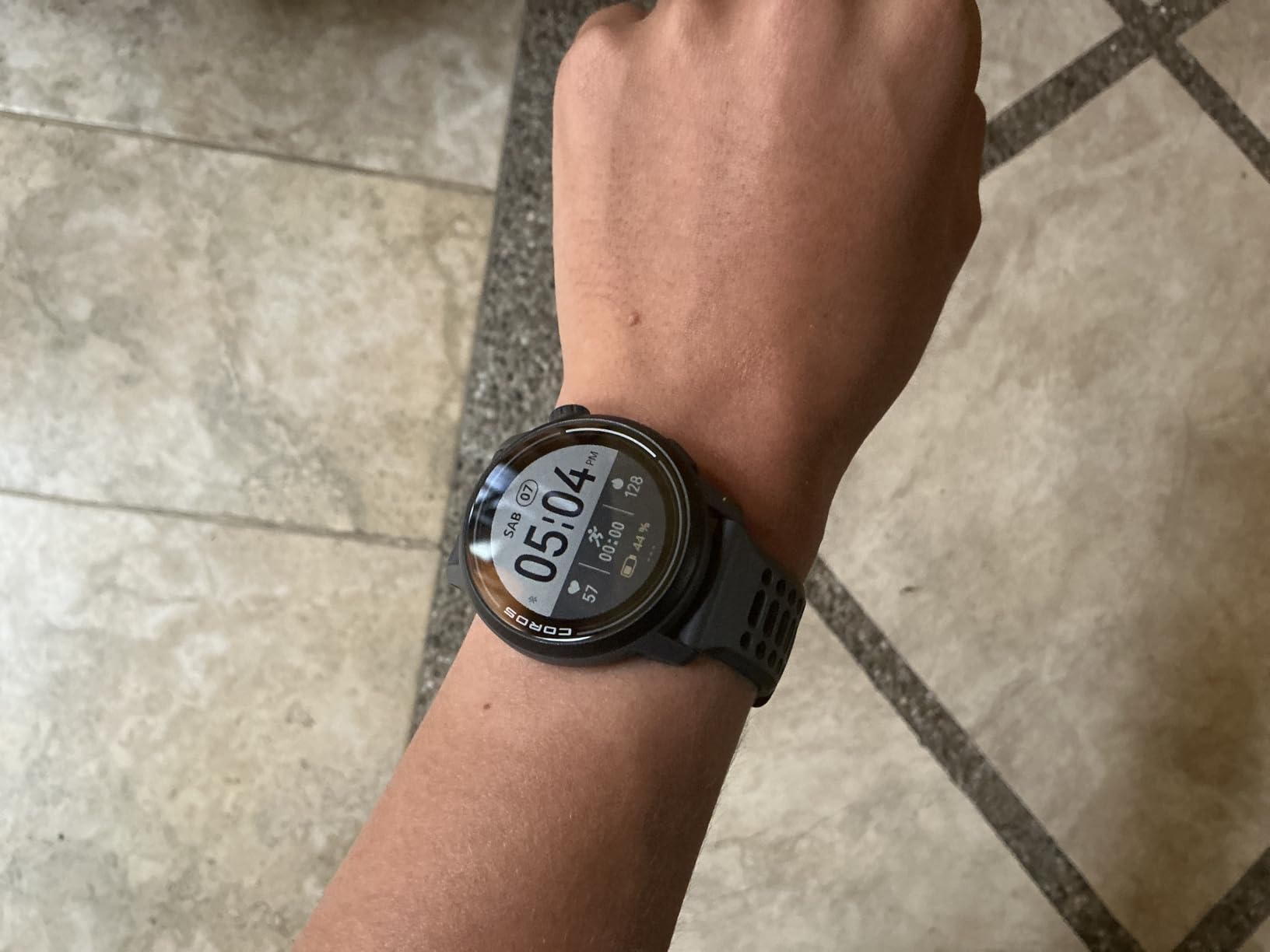 PACE 3 GPS Sport Watch - Lightweight, Comfortable Running Watch, 17-Day Battery Life, Accurate GPS, Heart Rate Monitor, Navigation, Sleep Tracking - White Silicone customer photo 2