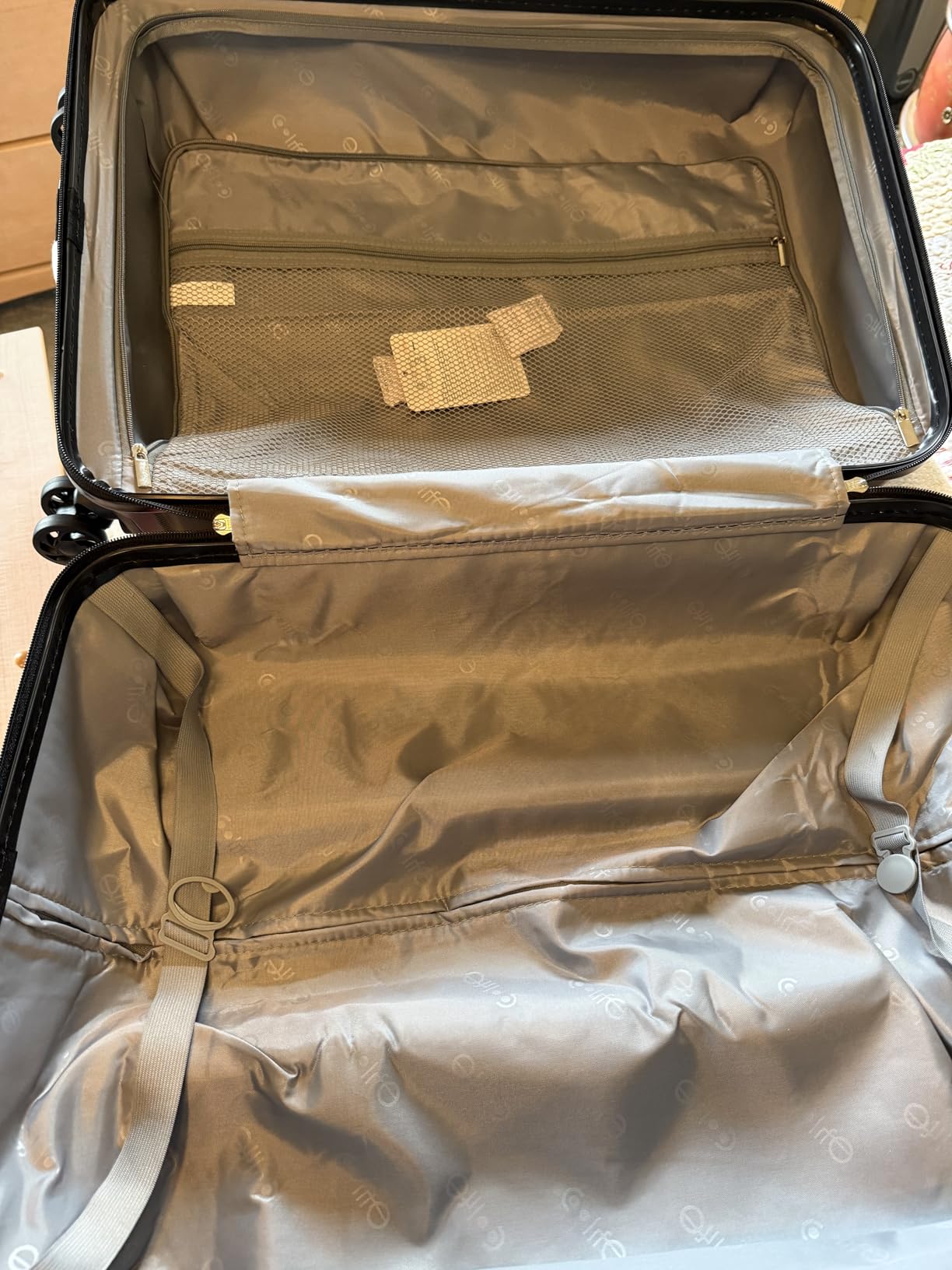 Coolife Expandable Large Checked Luggage with Spinner Wheels, Hard Shell Suitcase TSA Lock Rolling Travel Luggage 28-inch, Teal Blue customer photo 1