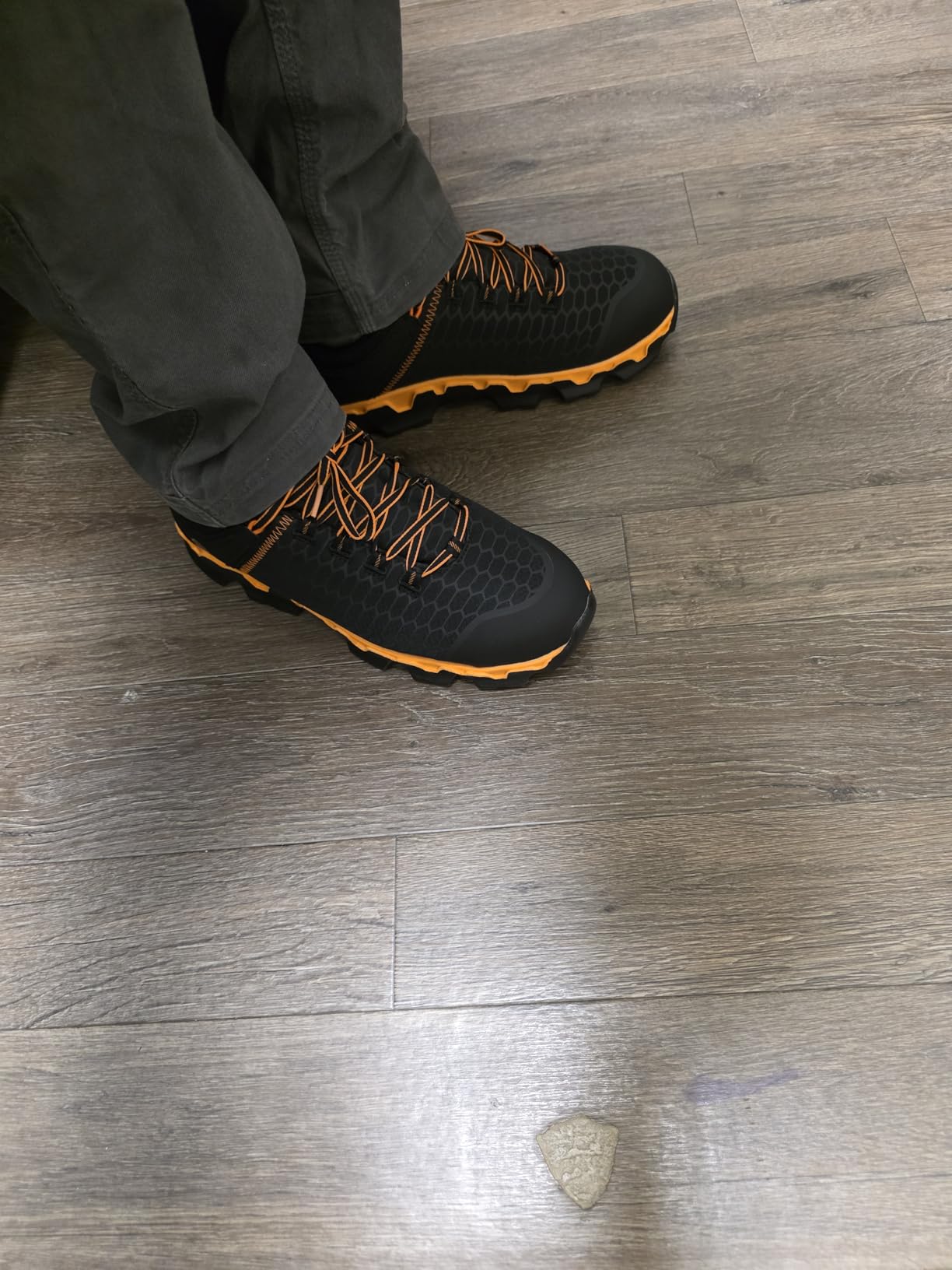 Timberland PRO Men's Powertrain Sport Alloy Safety Toe Industrial Athletic Work Shoe customer photo 1