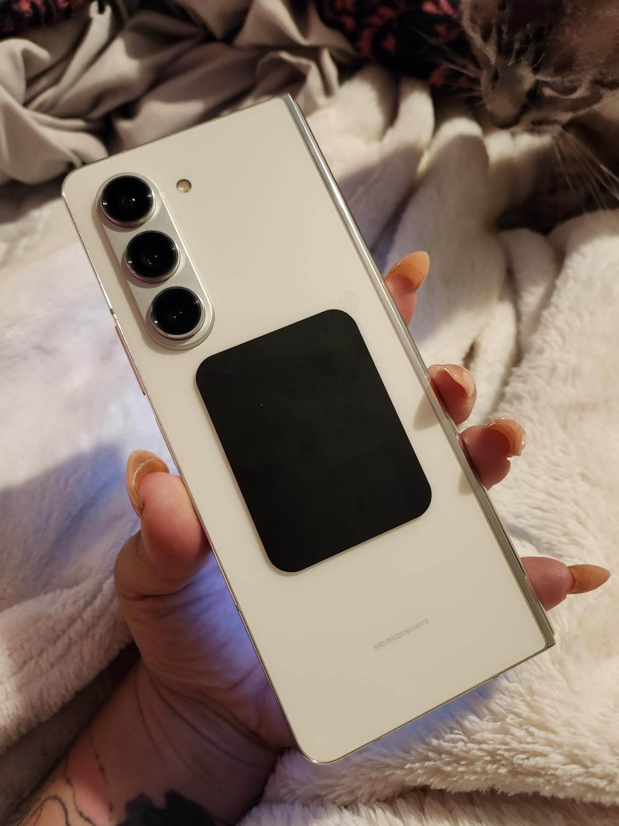 Samsung Galaxy Z Fold 5 5G US Version, 512GB, Phantom Black - Unlocked (Renewed) customer photo 1