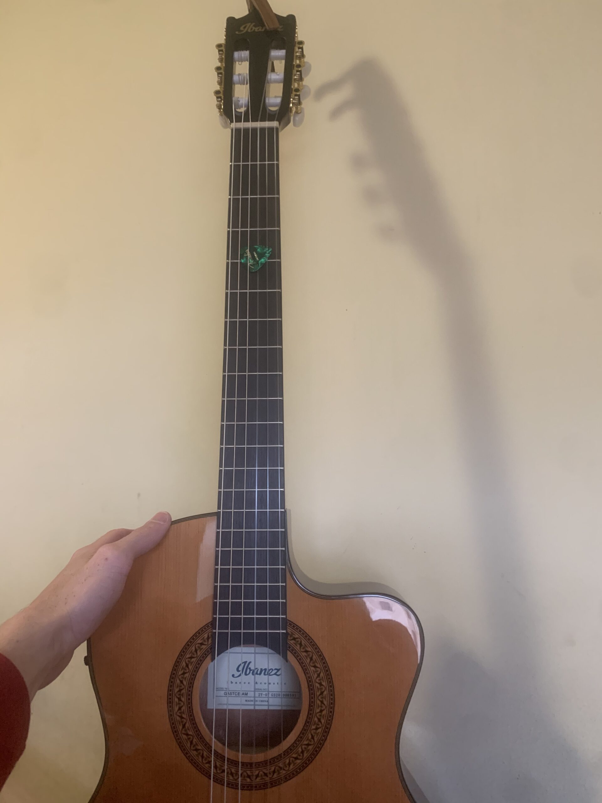 Ibanez GA5MHTCE Acoustic-electric Nylon-string Guitar - Black customer photo 2