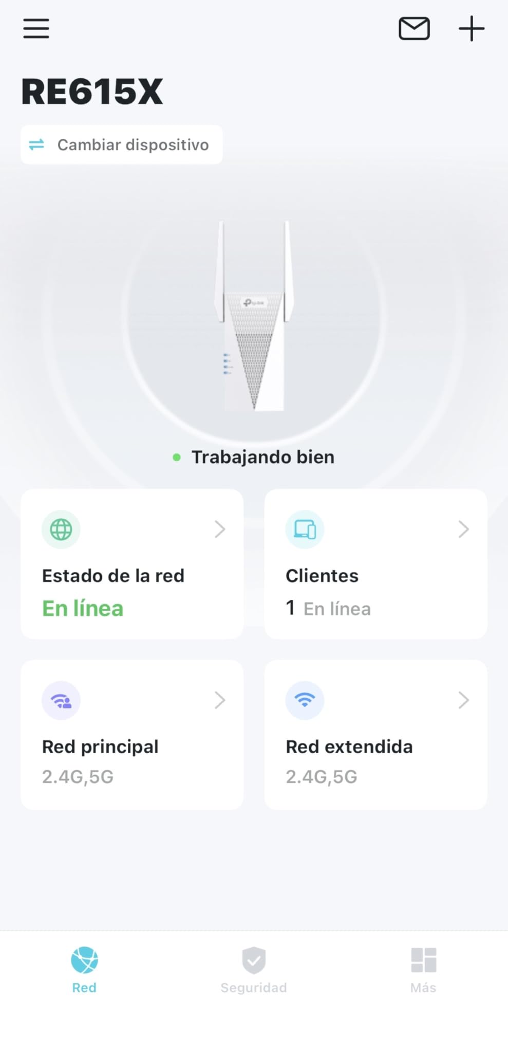 TP-Link RE615X AX1800 WiFi 6 Range Extender w/Ethernet Port, 1.8G Dual-Band Wireless Repeater Amplifier, Up to 2100 Sq. Ft., 64 Devices, Internet Signal Booster, APP Setup, EasyMesh Compatible customer photo 2