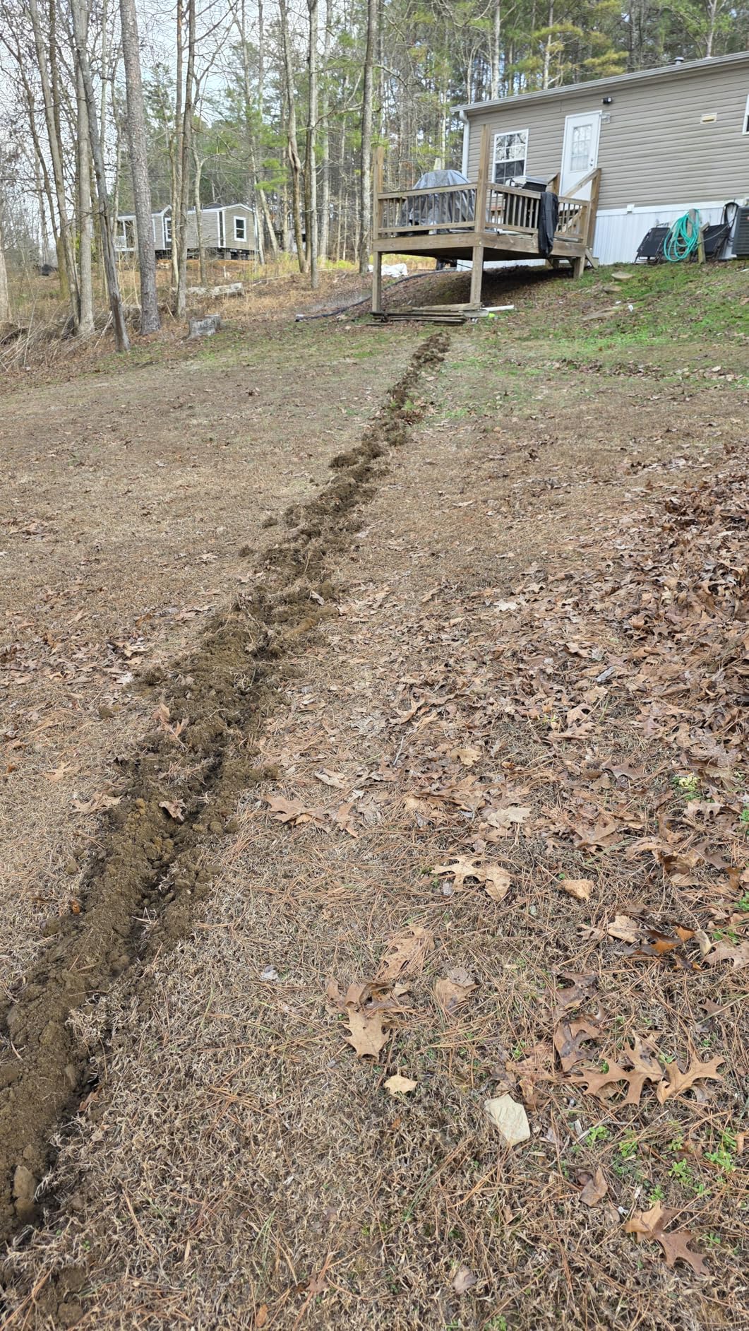 Hitch Mounted Trencher Fits 3 Point Hitch, Heavy Duty Subsoiler, Hitch Lawn Ripper (HOWBOW) customer photo 1