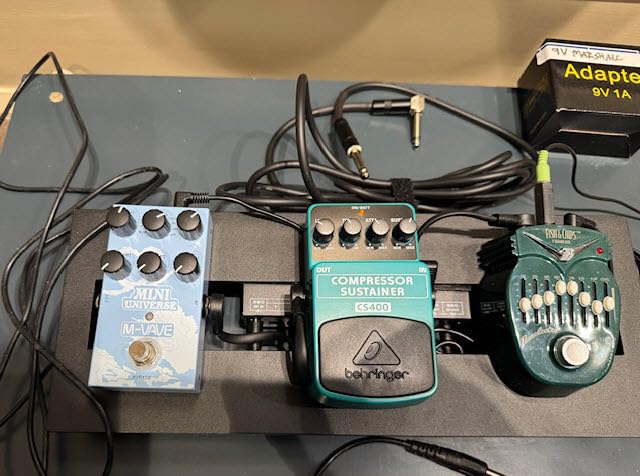 M-VAVE Mini Universe Pro Guitar Reverb Pedal - 9 Digital Effects (Room/Hall/Plate/Spring/Shimmer/Cloud/Bloom/Swell/Lo-Fi), True Bypass, Dual Power, Compact Metal Housing customer photo 1