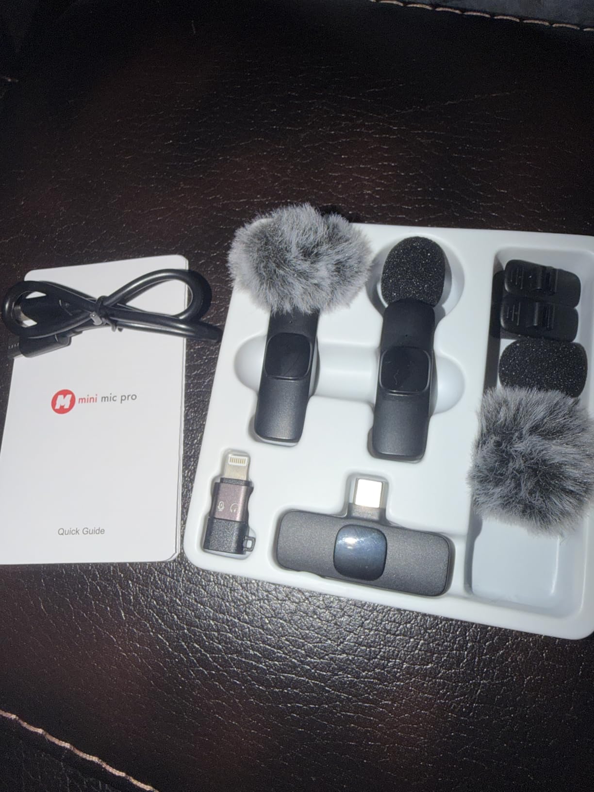 Mini Mic Pro (Latest Model - #1 Microphone for iPhone & Android, Wireless Mini Microphone, Clear Voice, Noise Cancelling, Lavalier Mic for TikTok, YouTube & Interviews) customer photo 1
