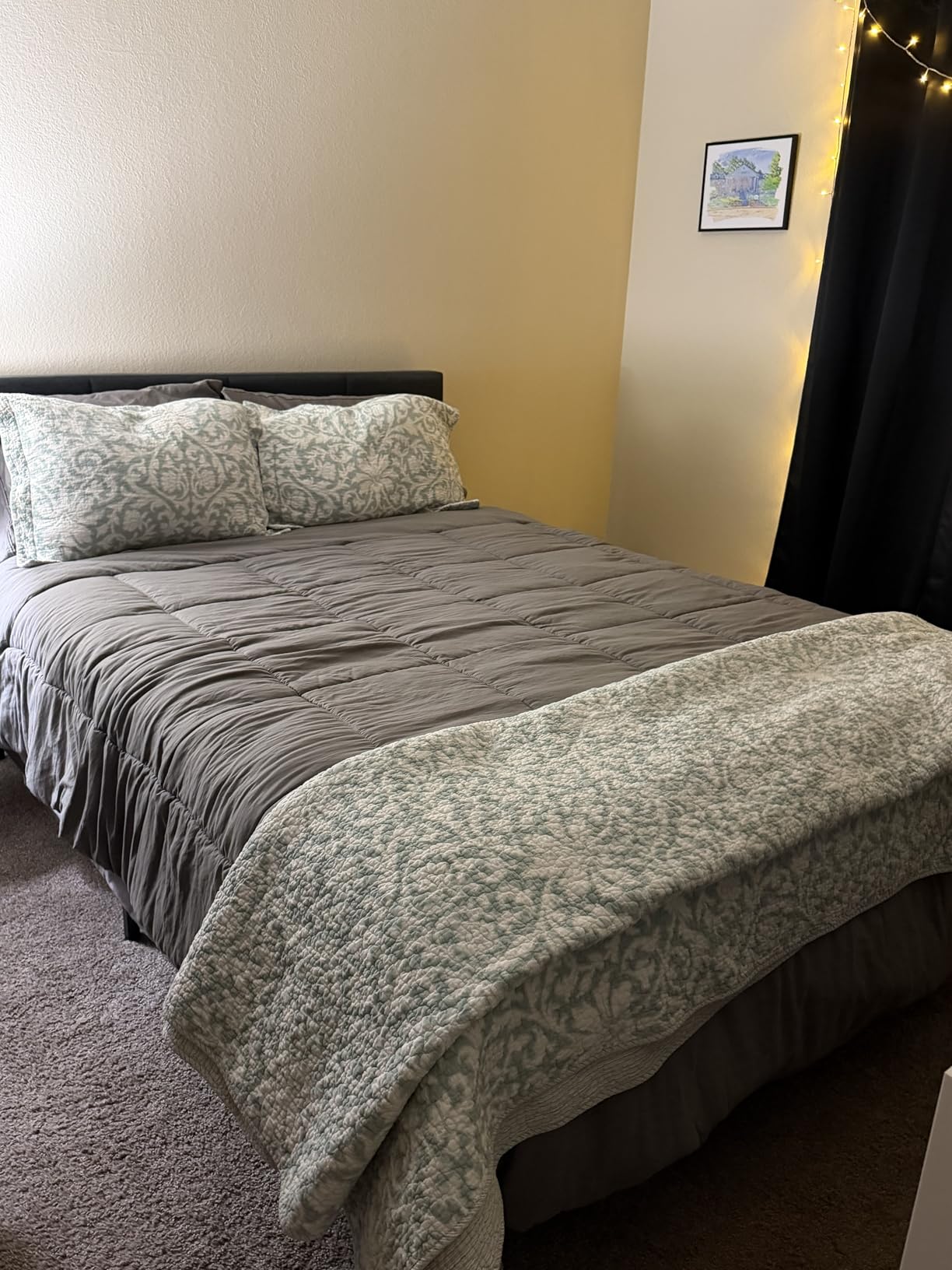 UGG Leonora Comforter Set with 2 Pillow Shams Lightweight Down Alternative Blanket Reversible Cozy Warm All Season Washable and Hypoallergenic Bedding Set customer photo 2