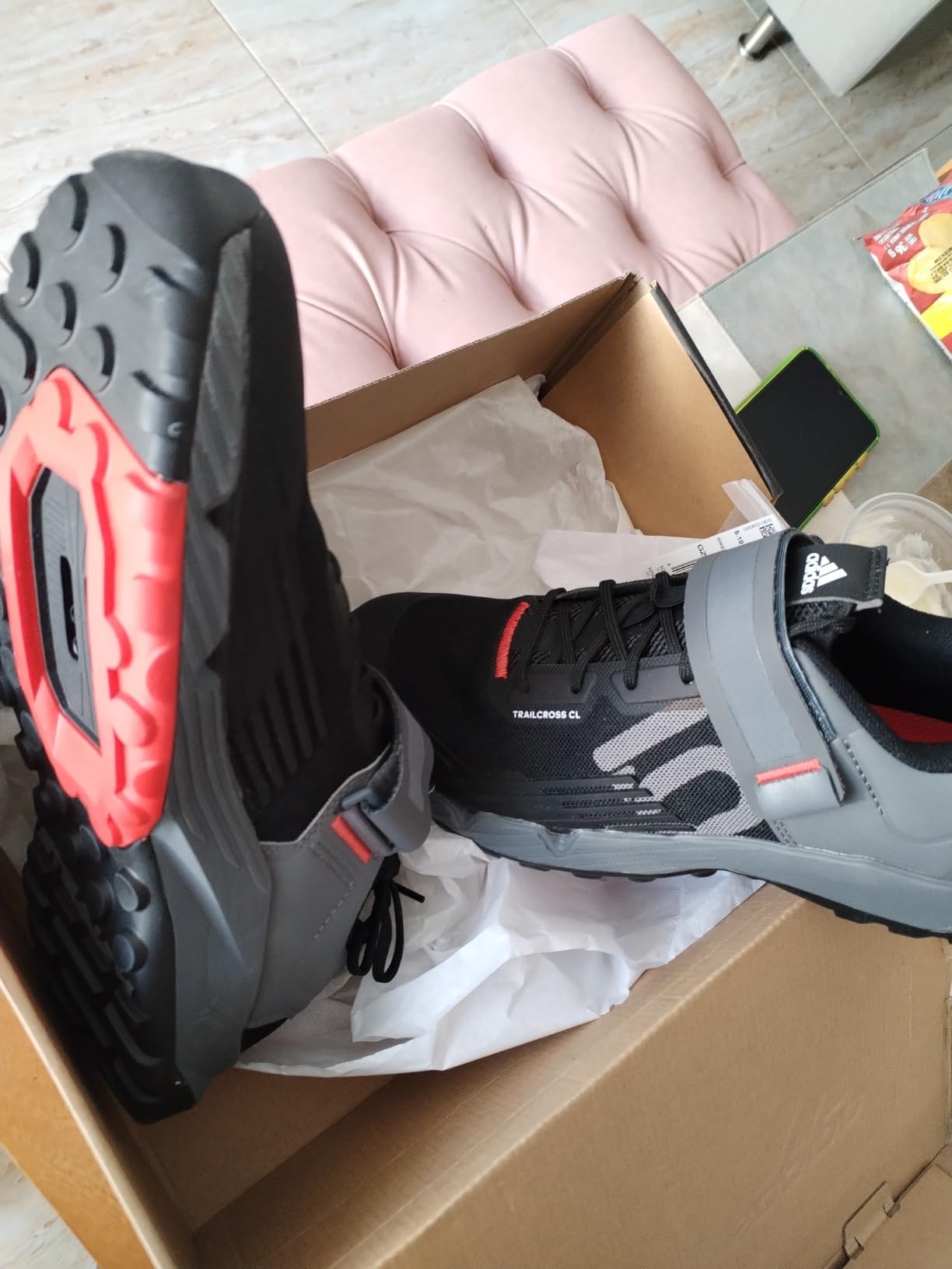 adidas Men's Five Ten Trailcross Clip-in Mountain Bike Shoes customer photo 1