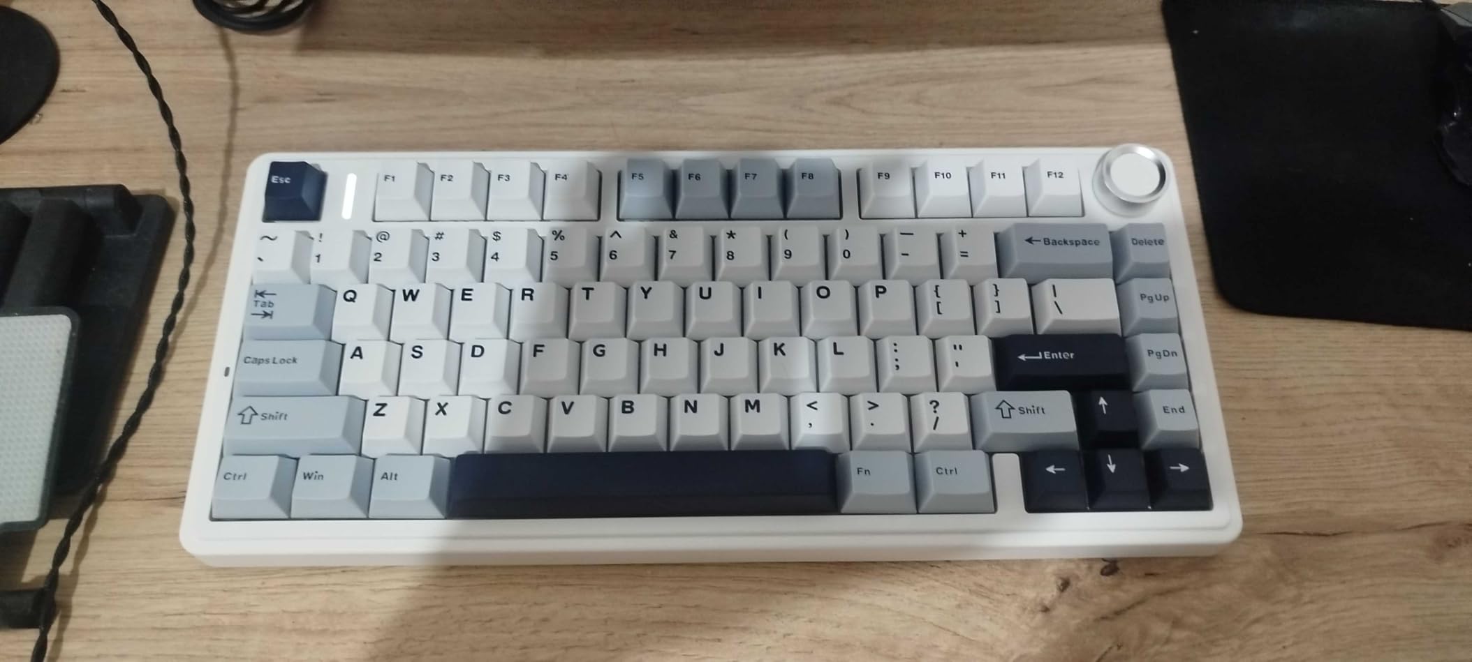 EPOMAKER x Aula F75 Gasket Mechanical Keyboard, 75% Wireless Hot Swappable Gaming Keyboard with Five-Layer Padding & Knob, BT/2.4GHz/USB-C, RGB customer photo 1