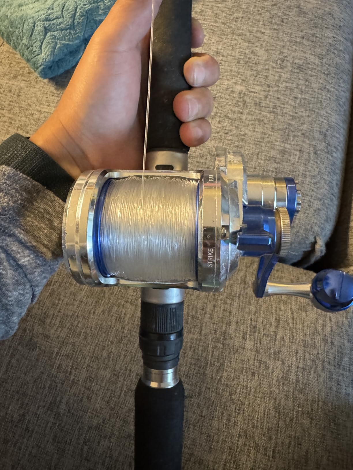 Fishing Jigging Reel Conventional Reels - Lever Drag Saltwater Heavy Duty Deep Ocean Big Game Offshore Round Aluminum Trolling Reel - Saltwater Jigging Fishing Reels customer photo 2