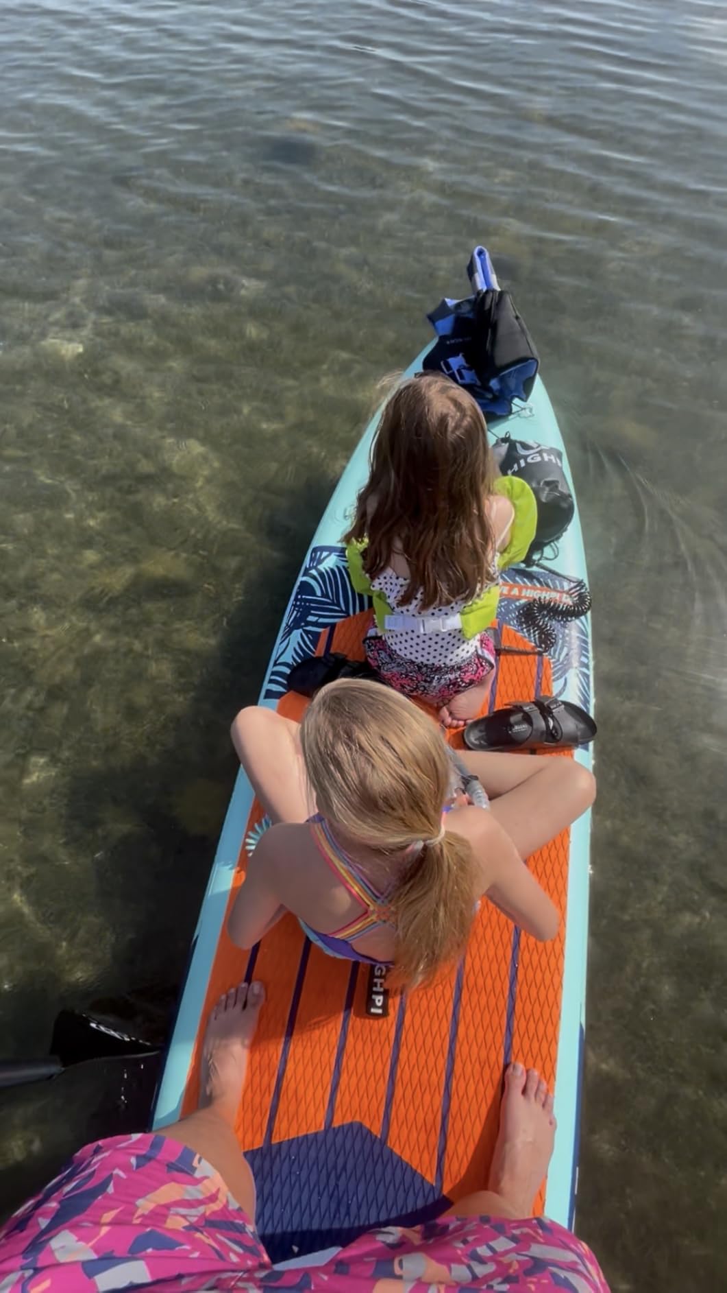 Highpi Inflatable Stand Up Paddle Board for Youth and Adults - Wide Sup with Premium Accessories, Blow Up Paddleboard for Surfing, Fishing, Yoga and More customer photo 1