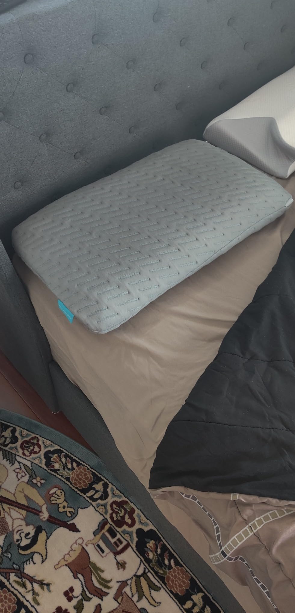 BLISSBURY Thin Pillow for Stomach Sleeper - 2.2