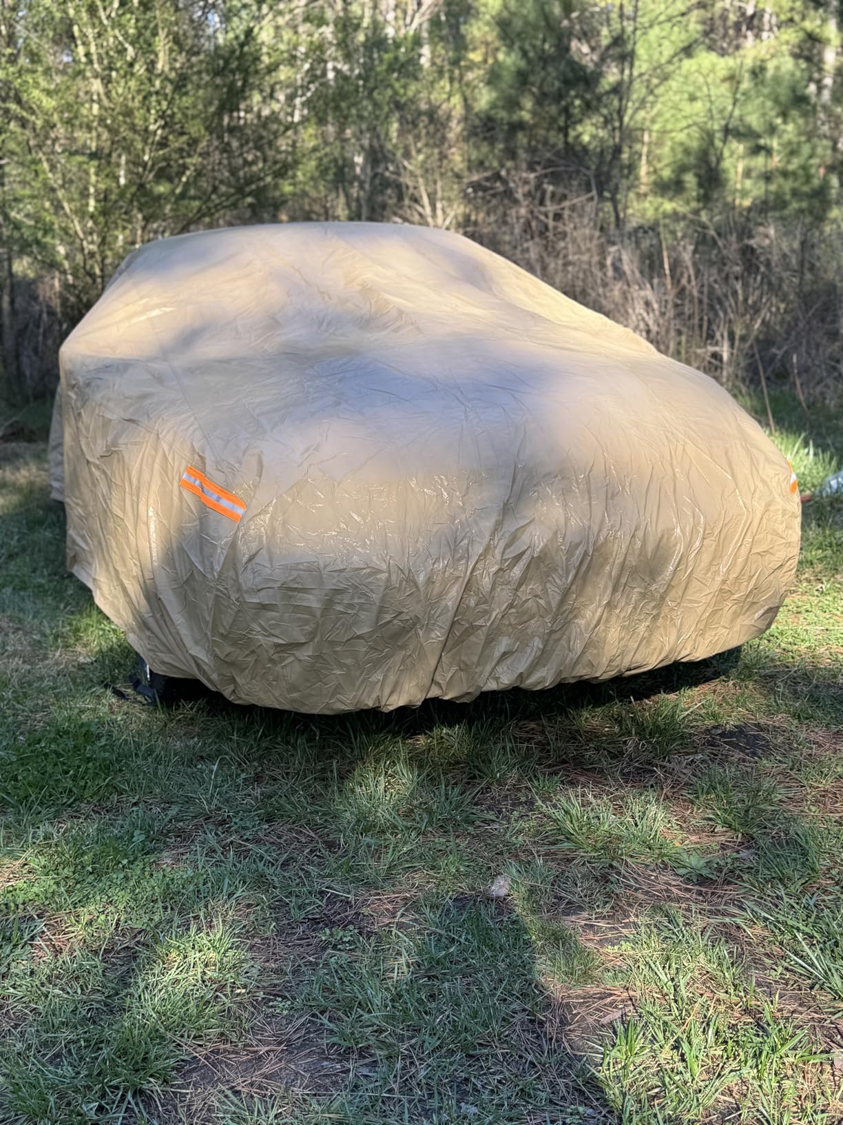 Heavy Duty Outdoor Car Cover Custom Fit for 1994-2026 Ford Mustang, Windproof All Weather Waterproof Sun Rain UV Dust Snow Protection Outdoor Car Covers customer photo 2