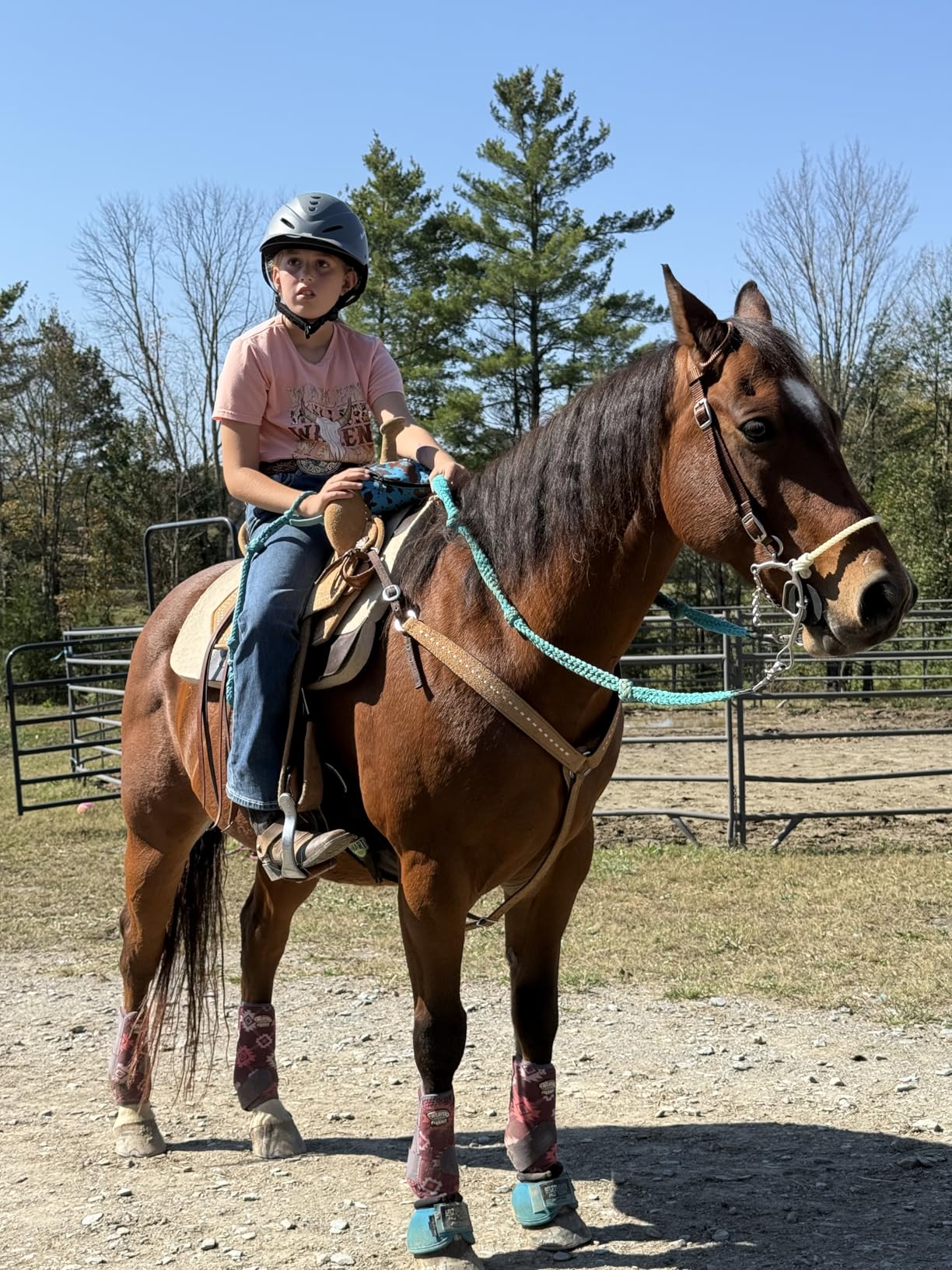 OutdoorMaster Equestrian Helmet, Breathable Horse Riding Helmet with Visor customer photo 1