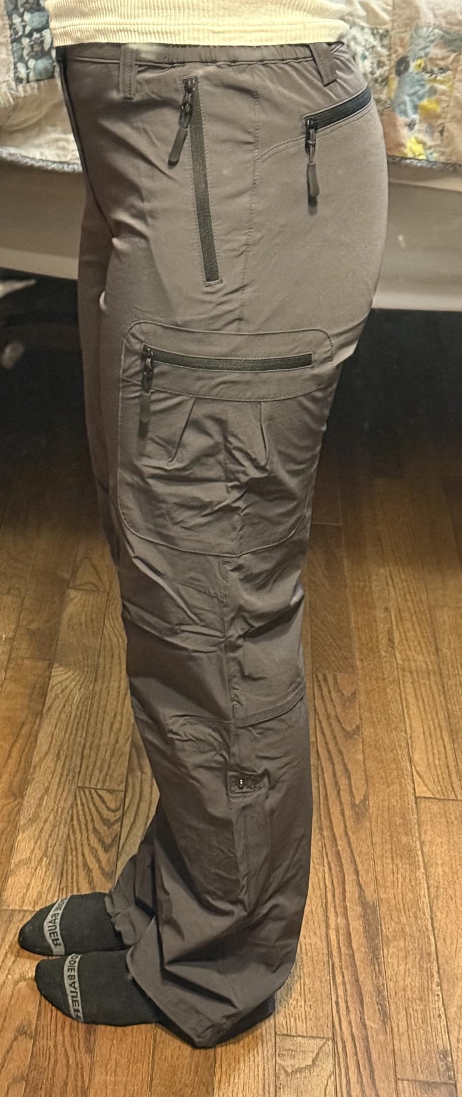 Moosehill Women's-Hiking-Pants-Cargo-Quick-Dry-Stretch-Lightweight Work Outdoor Pants with 5 Deep Pockets customer photo 1