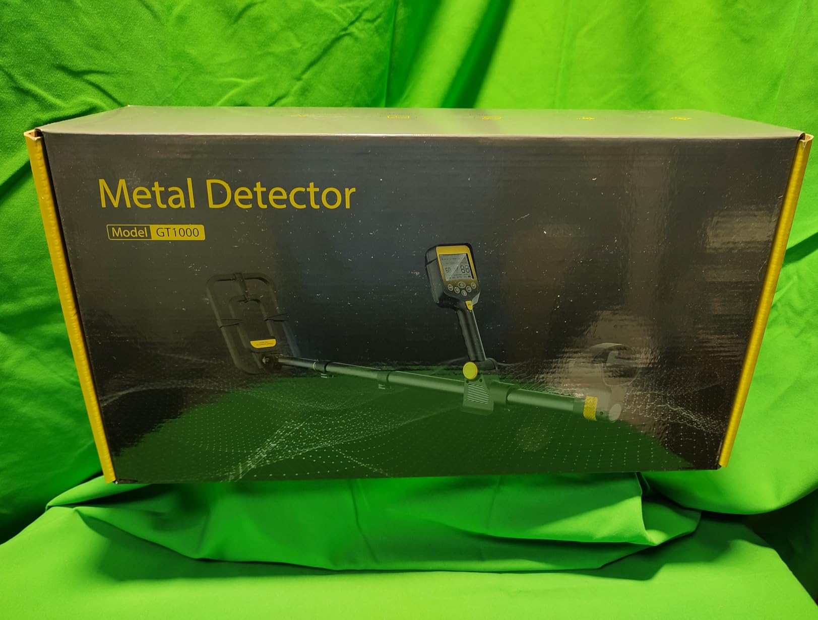 Metal Detector for Adults Waterproof - 2000mAh Chargeable Professional Cordless Gold Detector with LCD Display, Retractable Foldable Higher Accuracy Metal Detector with 10