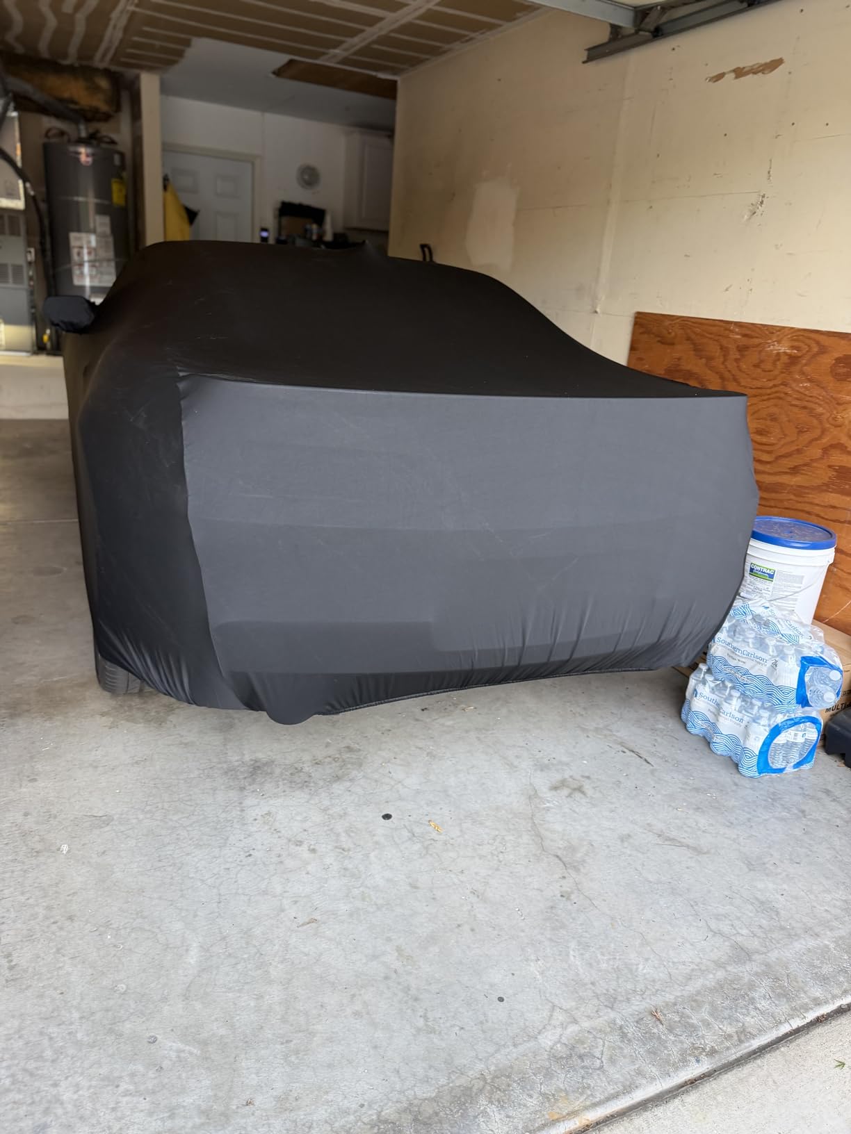 Indoor Car Cover Custom Fit for 1994-2023 Ford Mustang Luxurious Soft Stretch Satin Car Cover Breathable Dust-Proof for Underground Garage, Car Show customer photo 2