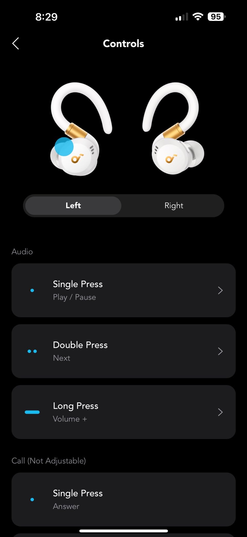 Soundcore Sport X20 by Anker, True-Wireless Workout Earbuds, Rotatable and Extendable Ear Hooks, Noise Cancelling, Deep Bass, IP68 Waterproof, Sweatproof, Dustproof, 48H Play, Sport Earbuds for Gym customer photo 1
