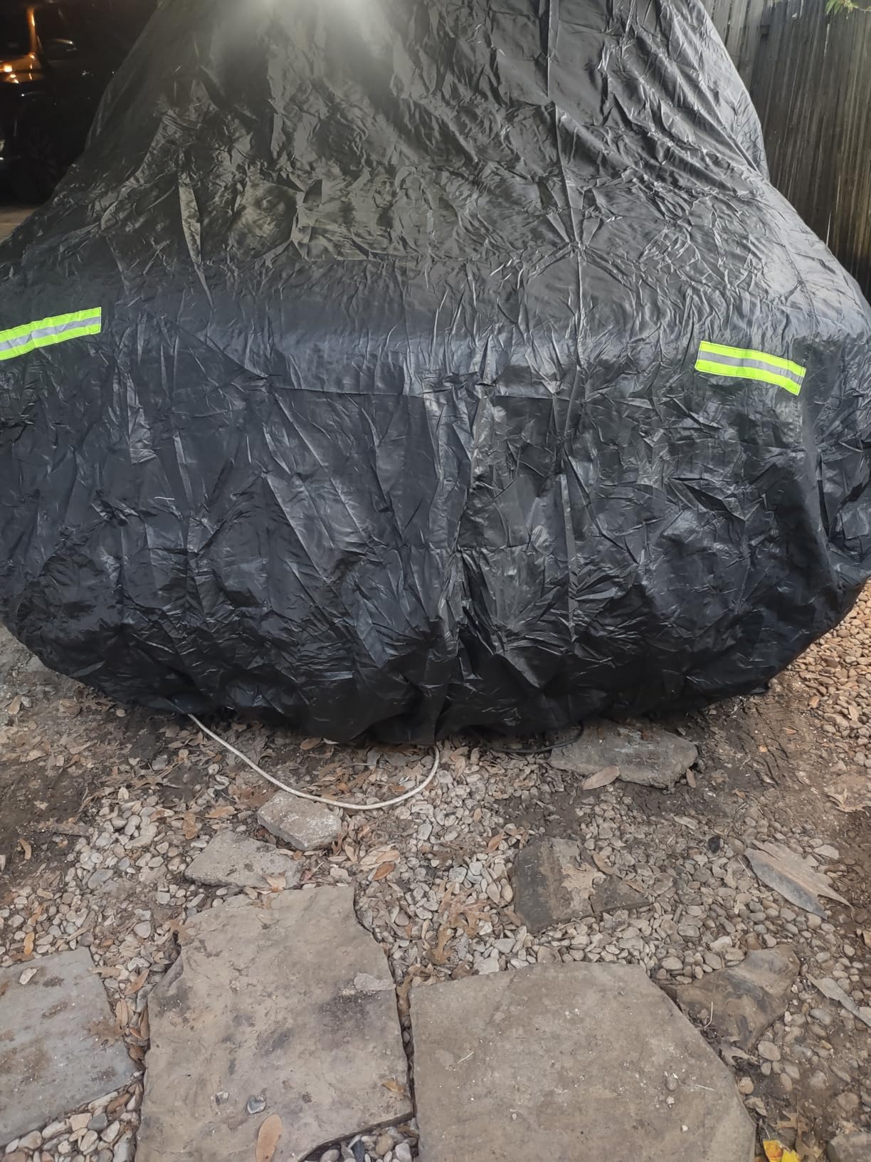 6 Layers Car Cover Waterproof All Weather for Automobiles, Size A3 with Zipper Cotton Fit for Toyota Camry, Honda Accord, Ford Mustang, Chevy Camaro/Malibo,Kia Optima/K5 (187-198 inch) customer photo 1