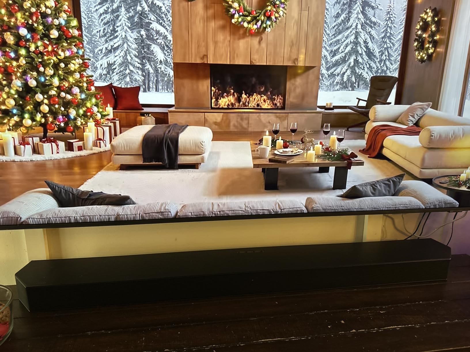 Q990D 11.1.4ch Soundbar w/Wireless Dolby Atmos Audio, Rear Speaker Included, Q-Symphony, SpaceFit Sound Pro, Adaptive Sound, Game Mode Pro with Alexa Built-in, HW-Q990D/ZA customer photo 1