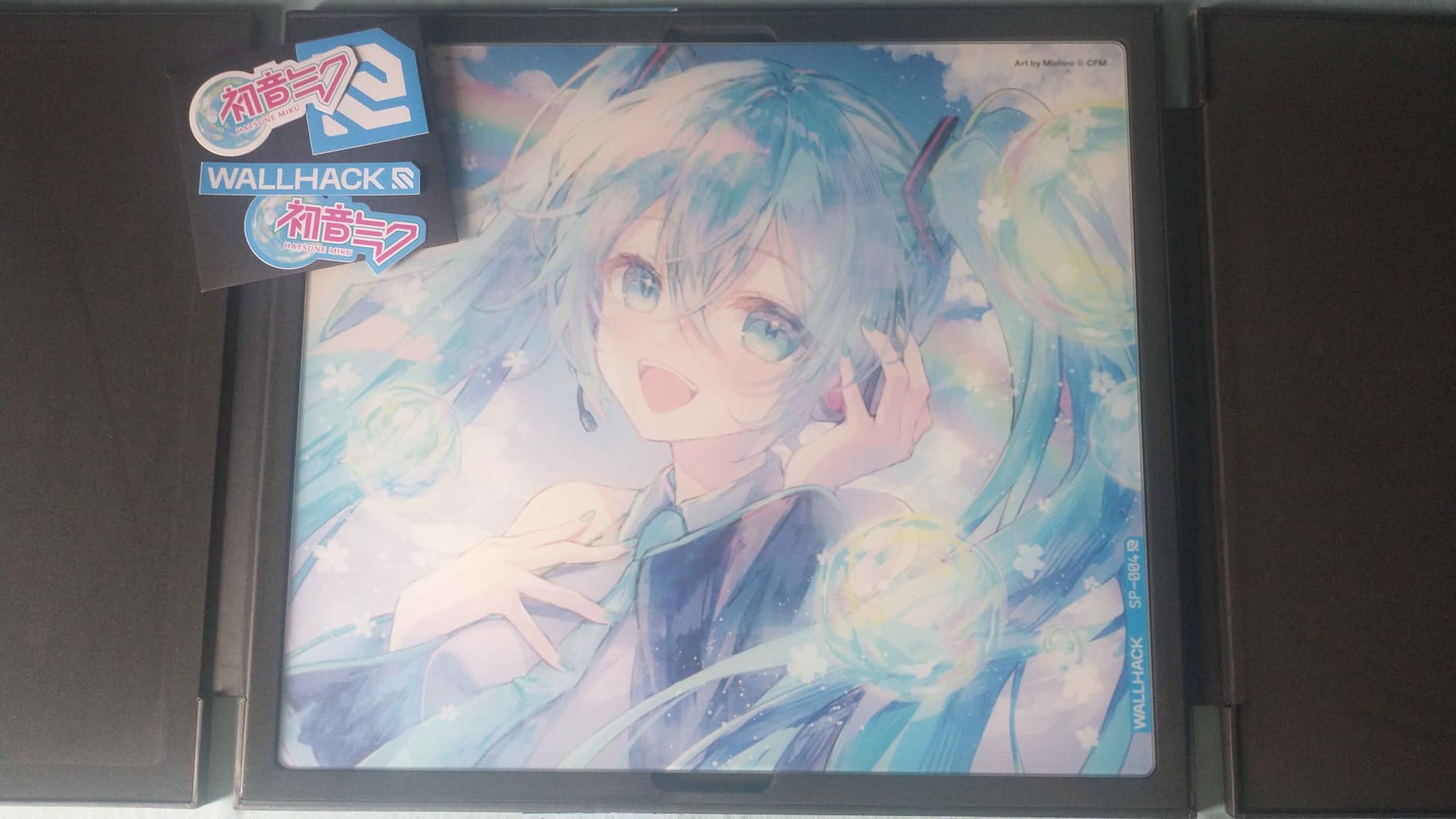 Wallhack 4.0 Glass Gaming MousePad - Professional Esport Mouse Mat with Specialty Surface for Top Speed and Control, Large Tempered Glasspad with Full Silicone Base - (SkyPAD White, XL 16.92