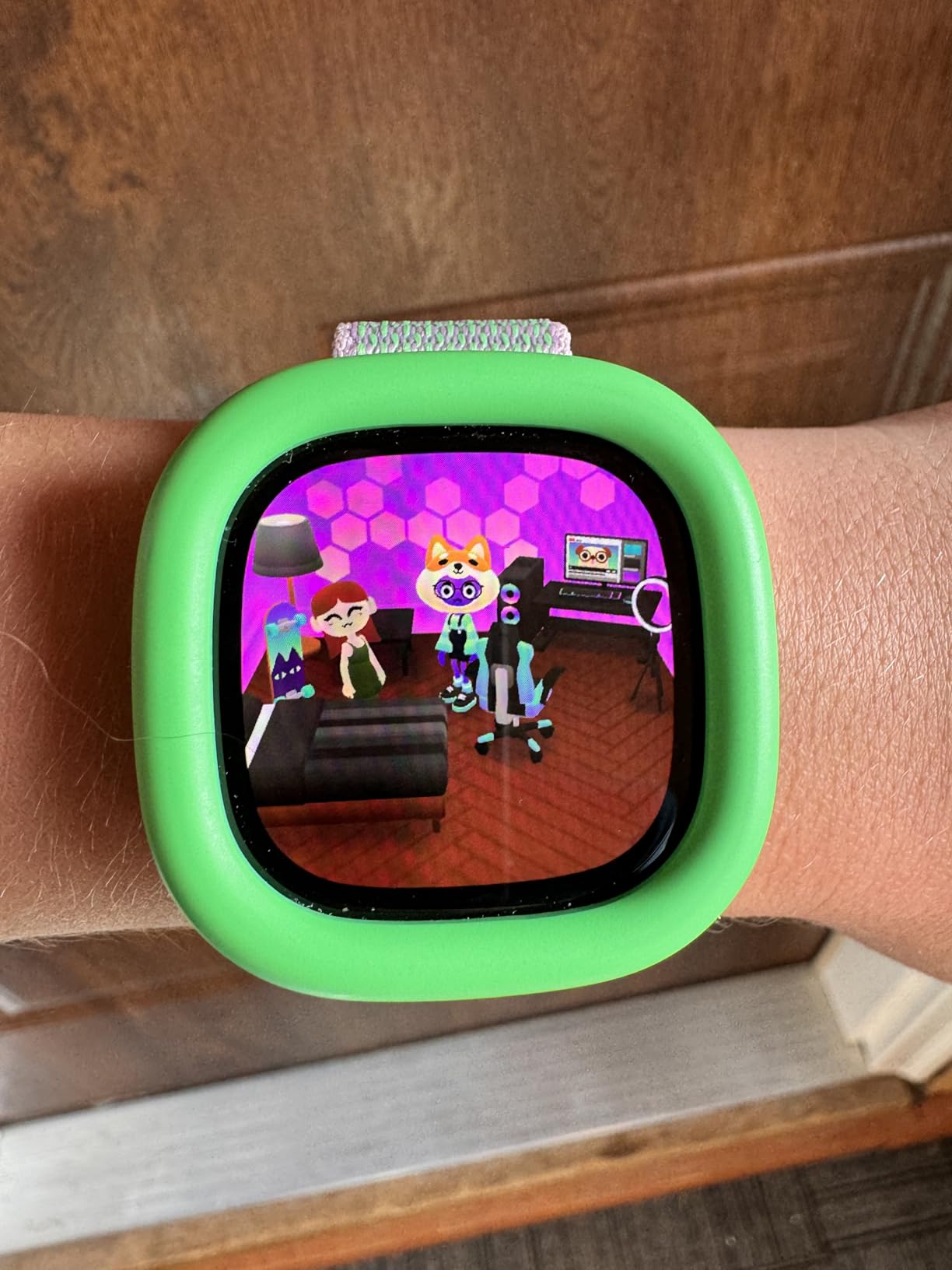 Google Ace LTE - Kids Smartwatch with Call, Message, GPS, and Activity-Based Games - Mild - Strange Arcade customer photo 2