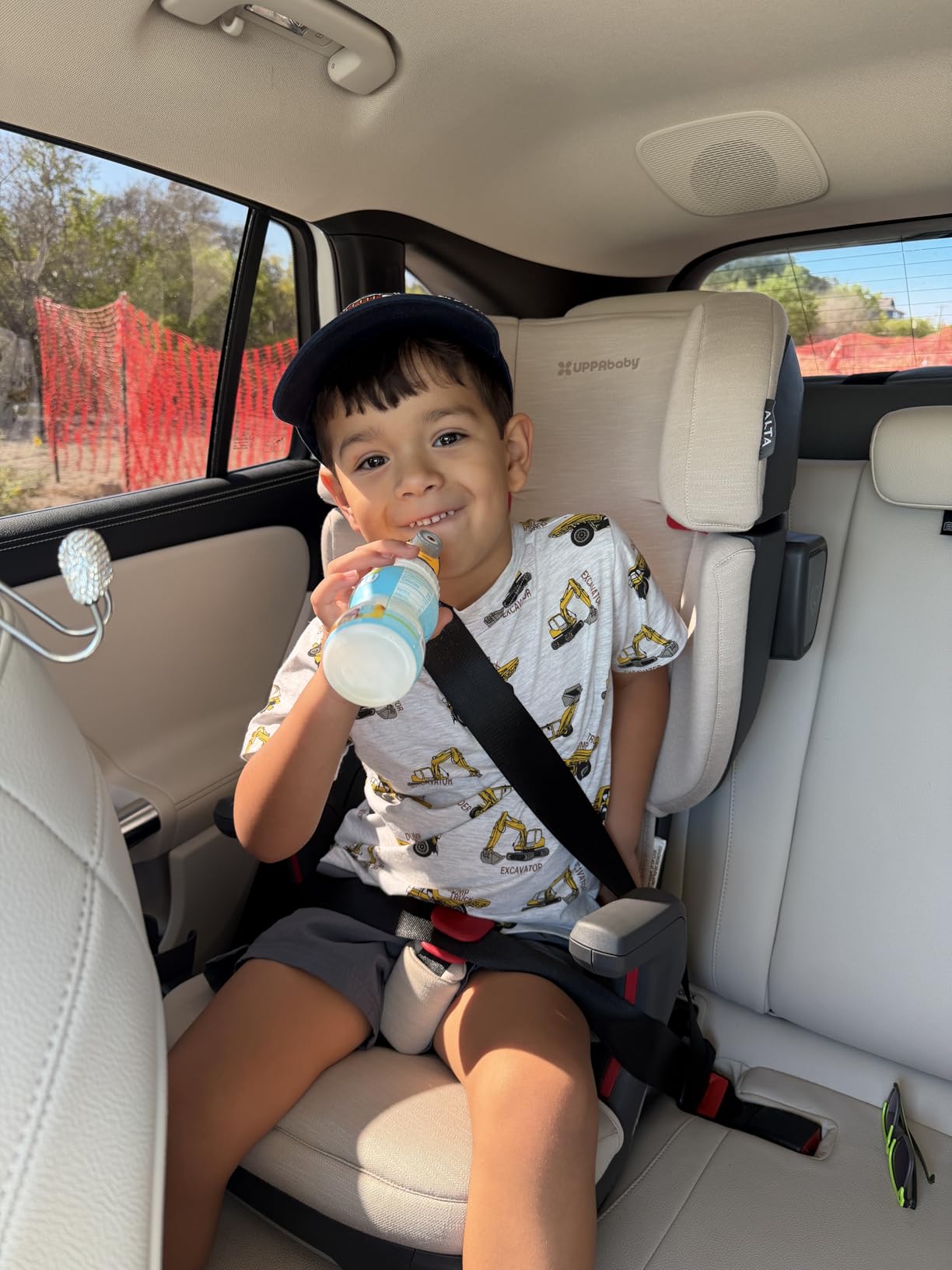 UPPAbaby Alta V2 High Back Booster Seat, Seven-Position Active Support Headrest, Iris customer photo 1