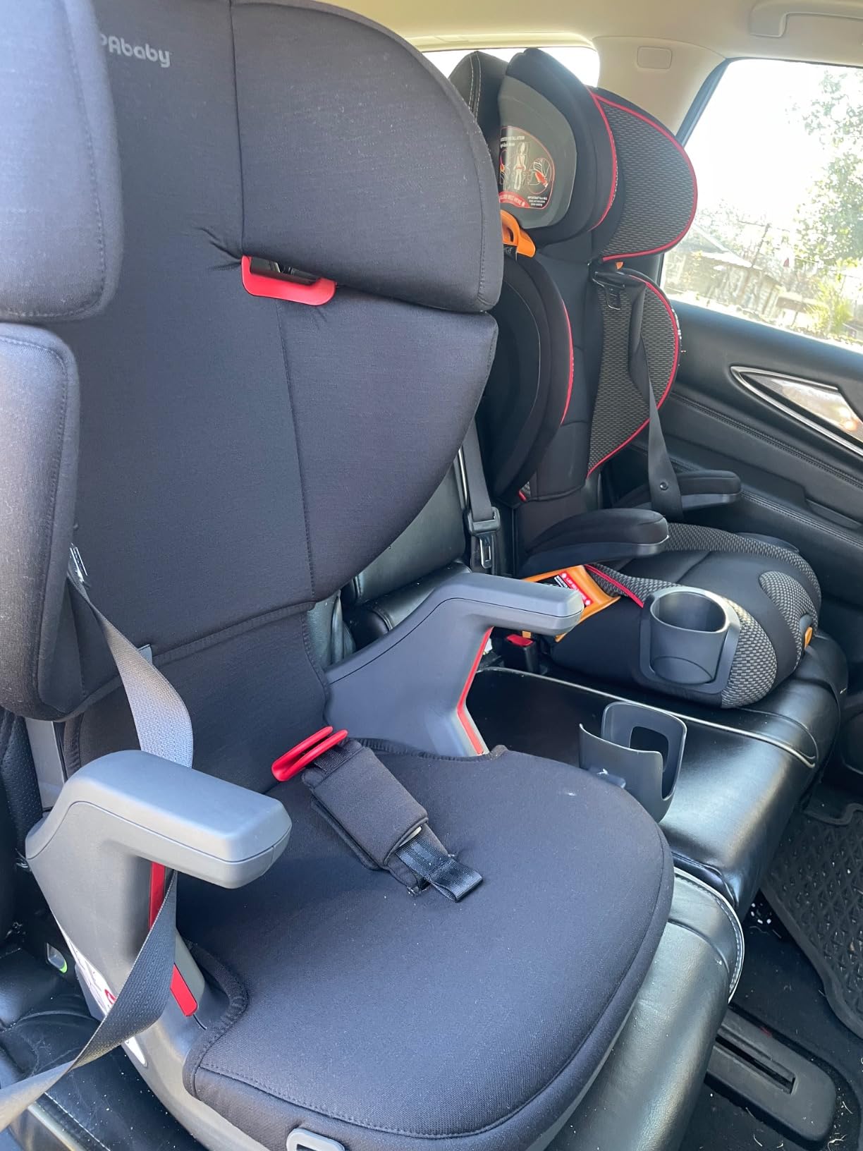 UPPAbaby Alta V2 High Back Booster Seat, Seven-Position Active Support Headrest, Iris customer photo 2