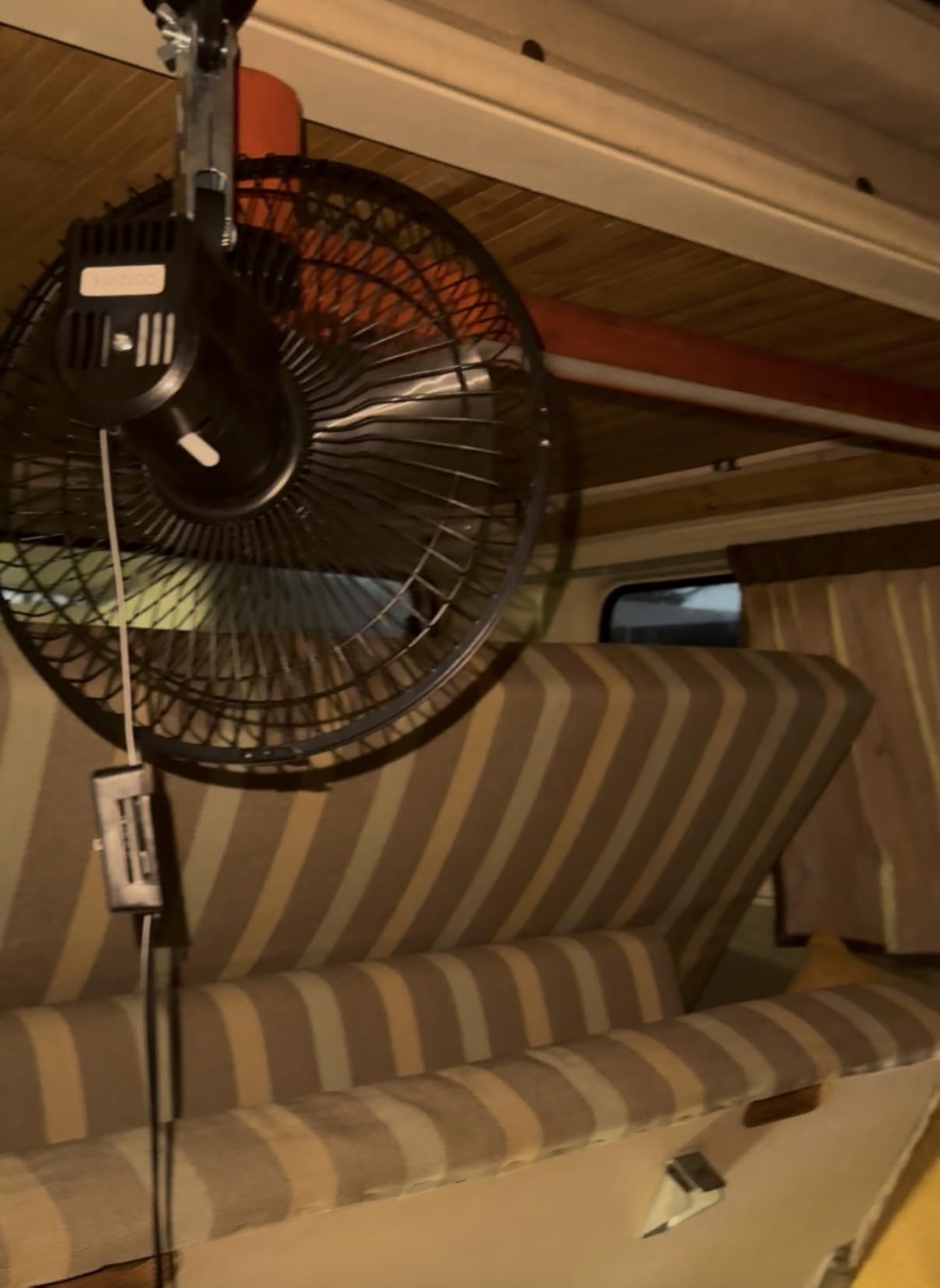 CYDZSW 12v Clip Fan for Car, 10 inch Portable 90° Rotation Oscillating 12 Volt DC Desk Fan customer photo 2