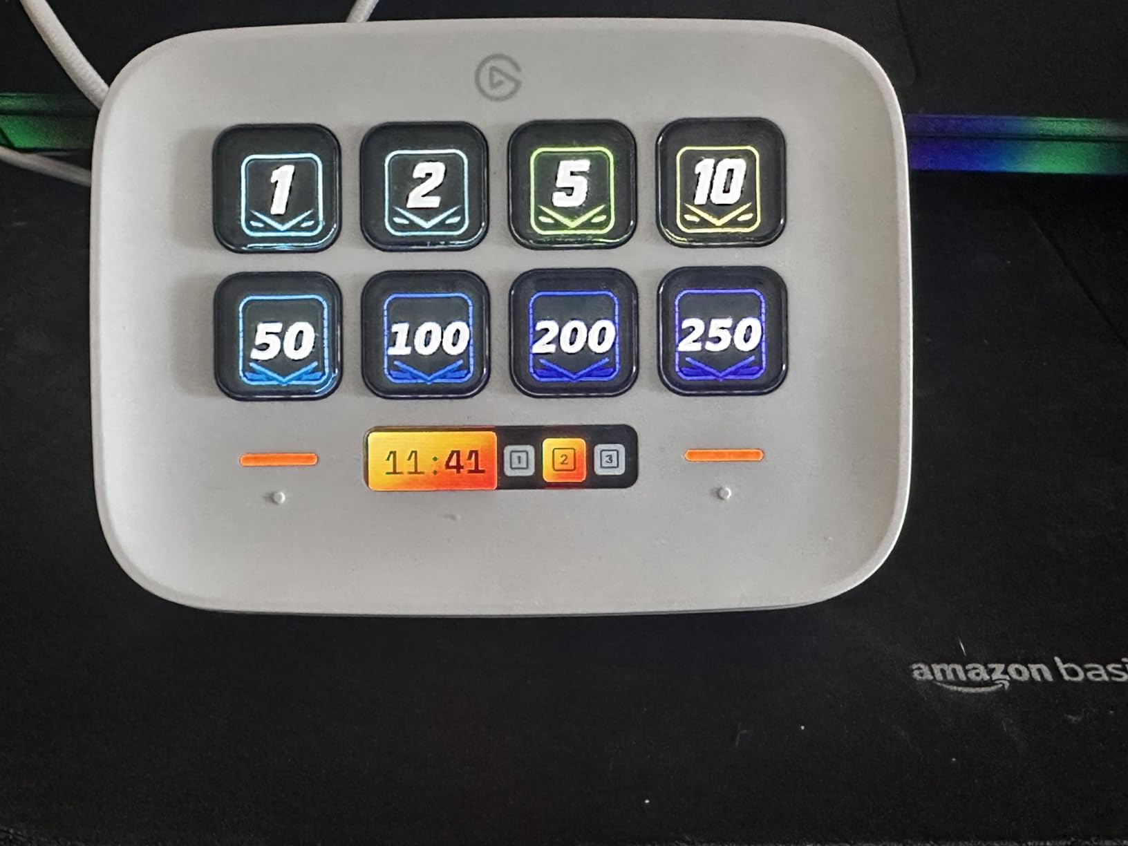 Elgato Stream Deck Neo - 8 Customizable Keys, 2 Touch Points, Speed Through Tasks & Workflows - Control Word, Excel, PowerPoint, Teams, Zoom, Spotify and more, Drag-'n-Drop Setup - Works with Mac & PC customer photo 1