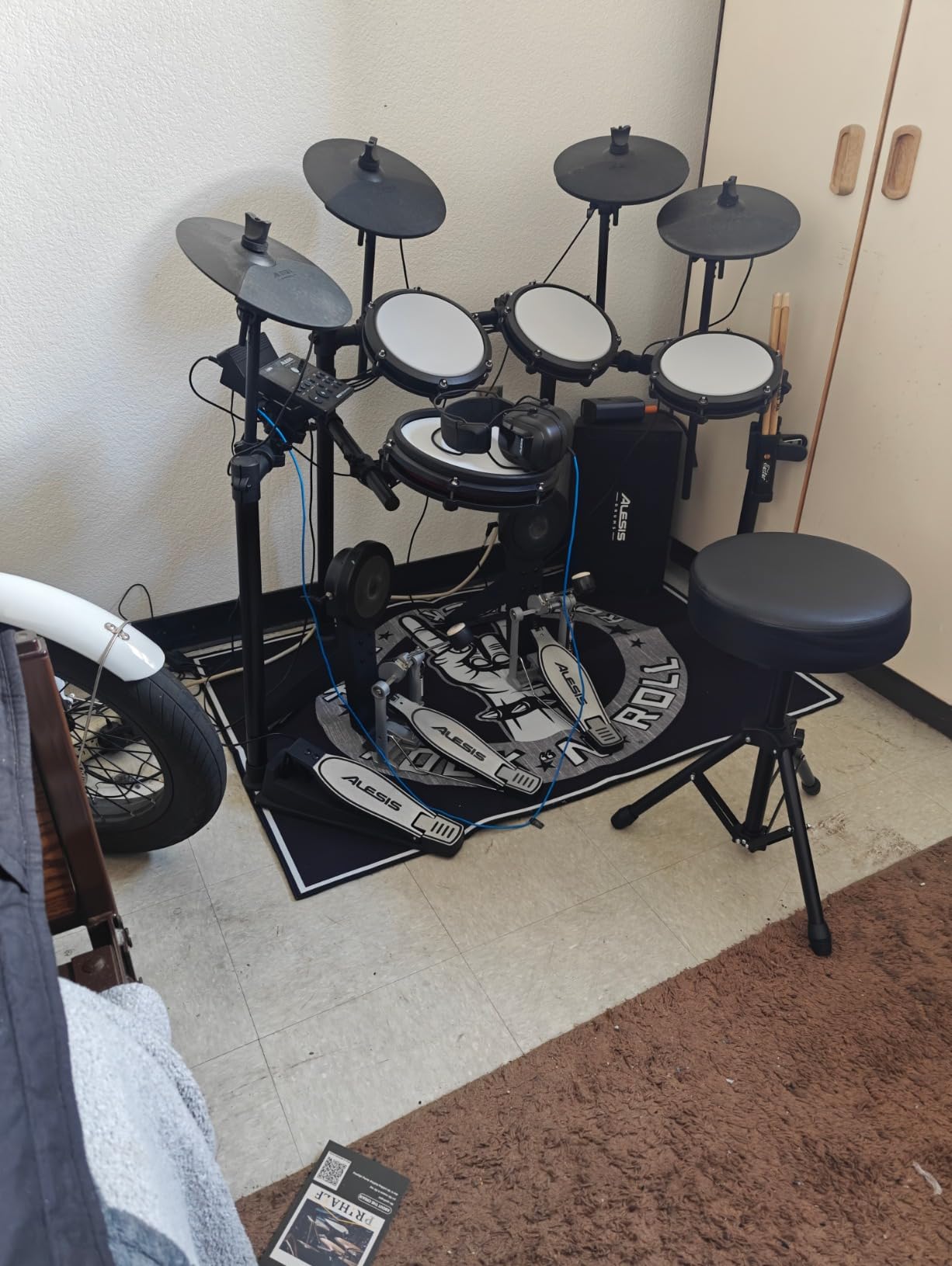 Alesis Strike Amp 8 MK2-2000W Drum Amp Speaker for Electric Drum Set with Bluetooth, 8