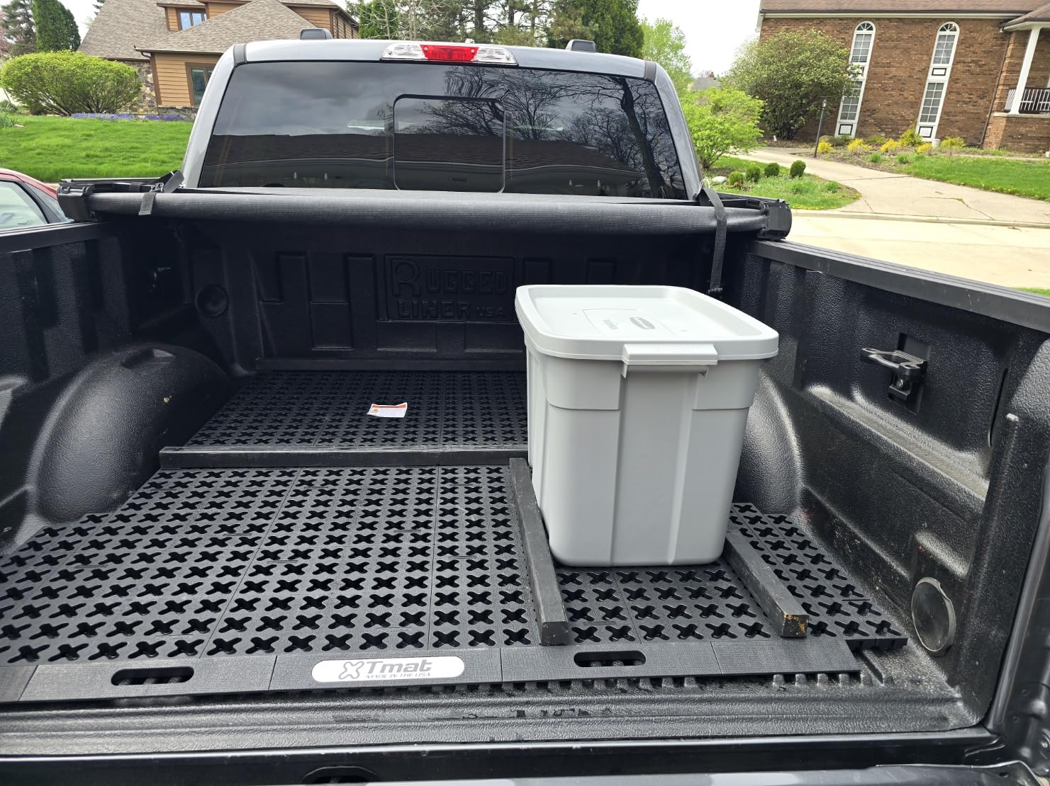 Tmat Truck Bed Organizer Storage System Slide Out Mat (Universal Fit for Short Beds 5'6