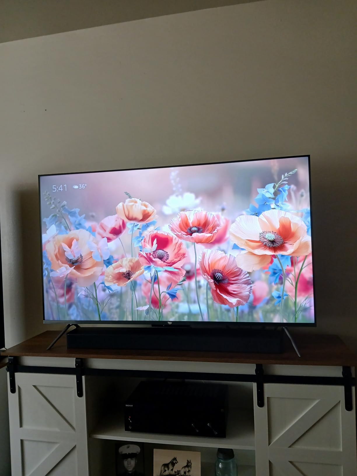 Fire TV Soundbar Plus (newest model) with built-in subwoofer, 3.1 channel, Dolby Atmos, clear dialogue customer photo 2