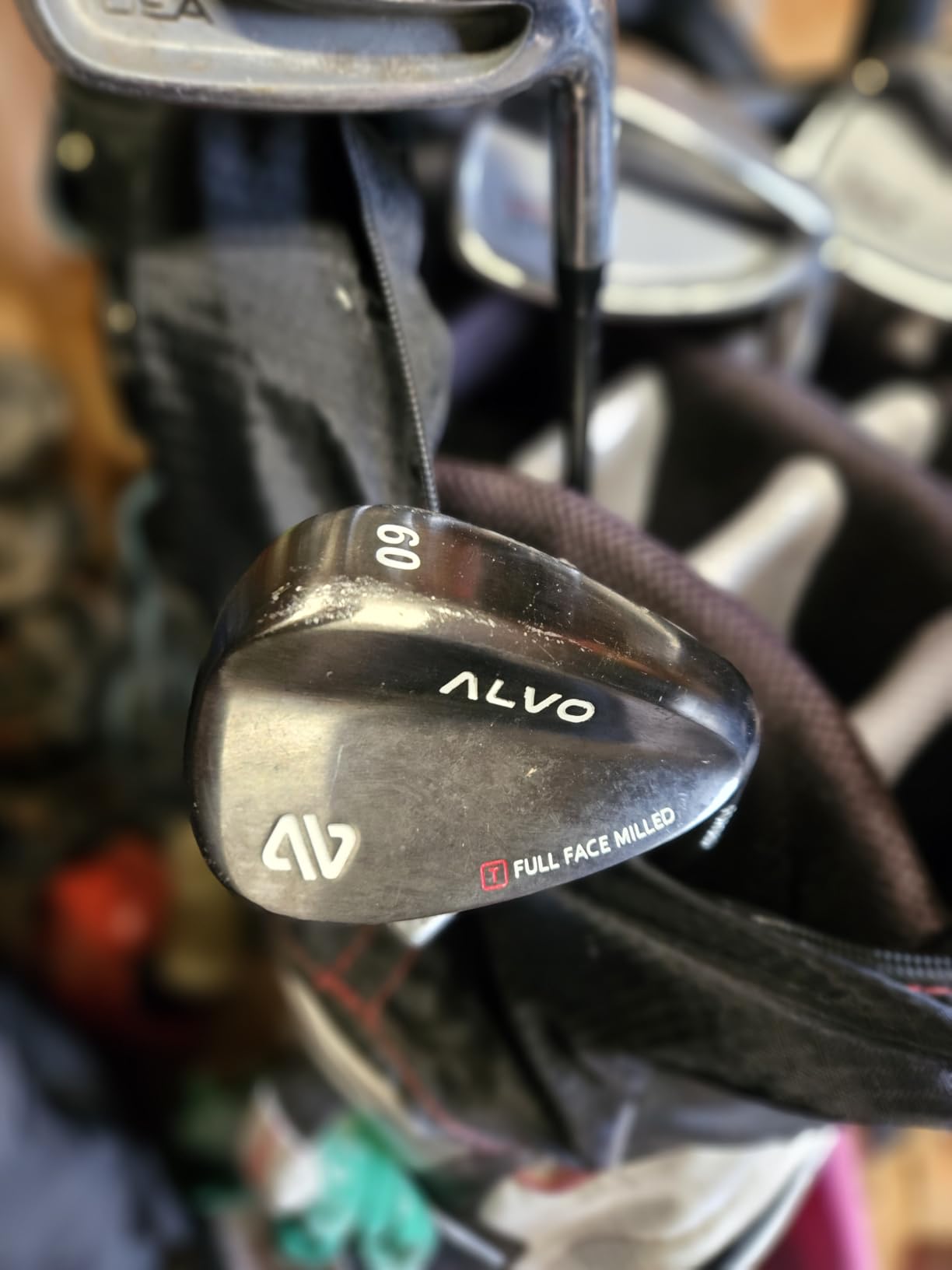 ALVO GOLF - Premium Full Face Golf Wedges, Golf Wedge Set and Singles, 3 Wedges 52/56/60/70 Degree, Lob, Gap, Sand Golf Club for Men, Premium Grip, Right Hand, max Spin customer photo 2