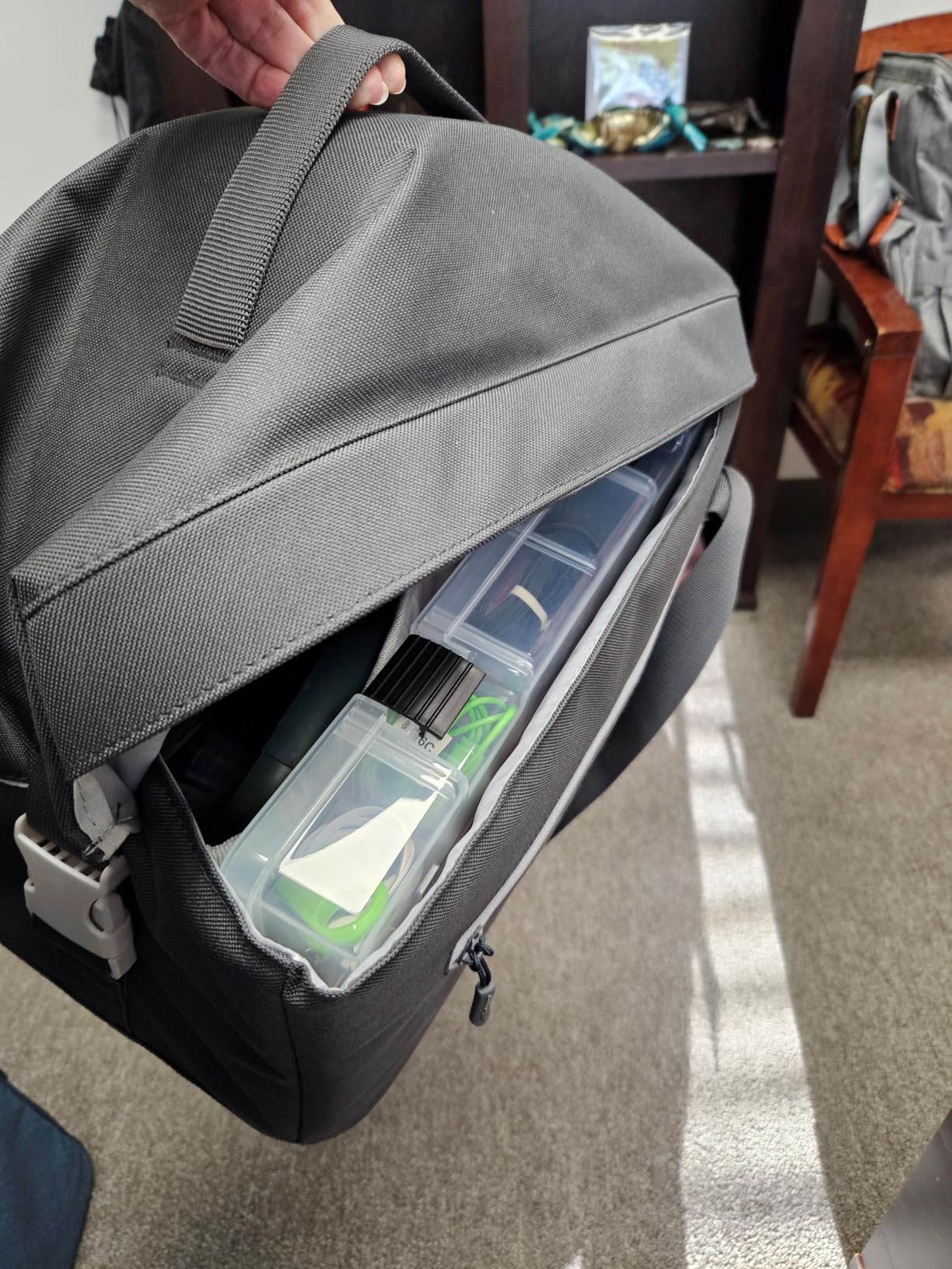 Plano Weekend Softside 3500 Tackle Bag, Molded Waterproof Base, Spacious Storage, Die Cut Tool Sleeves, Daisy Chain Attachment Points customer photo 2