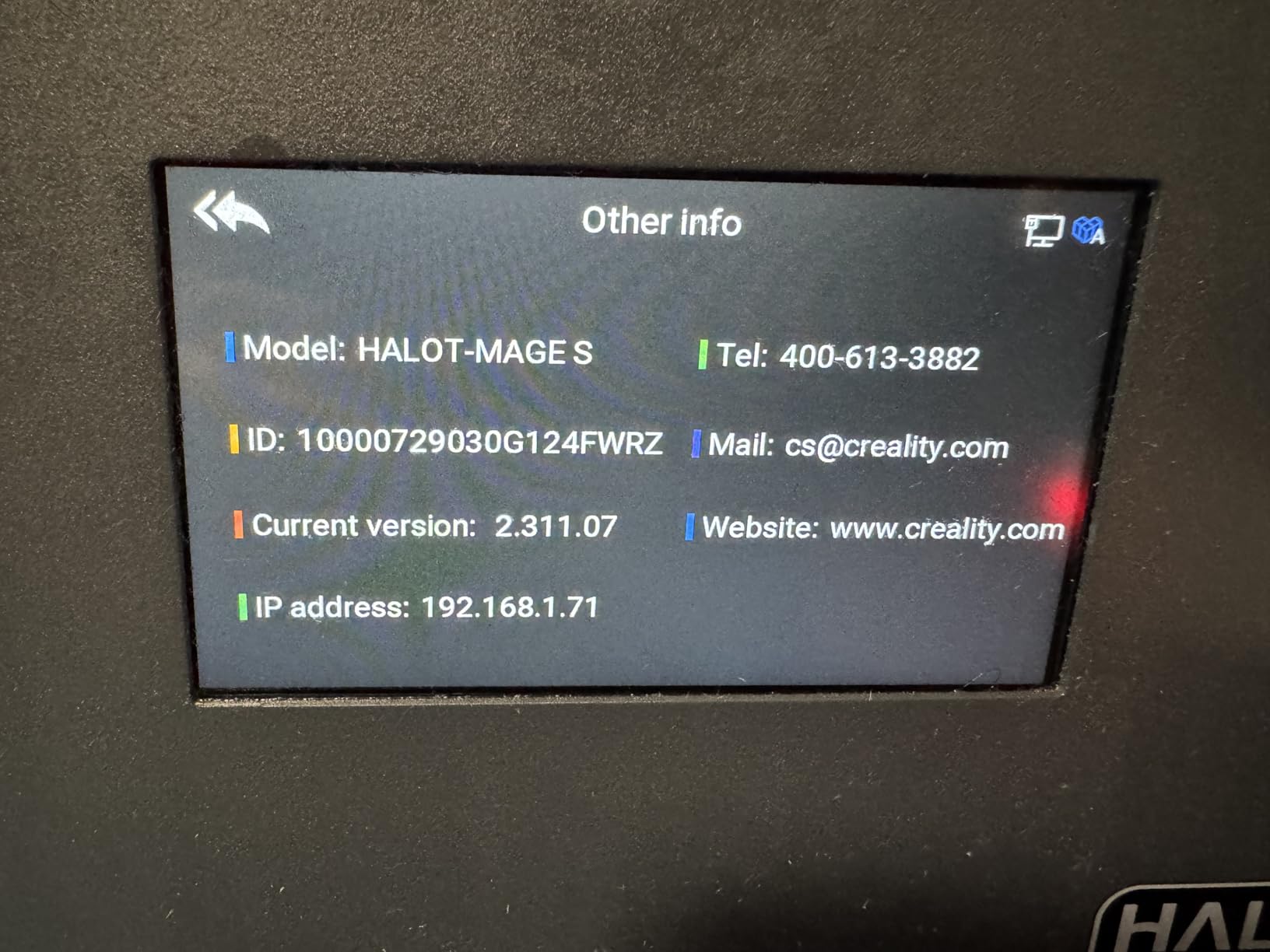 Creality Resin 3D Printer Halot Mage S 14K, with 10.1 inch HD LCD MSLA Mono, 4X High Speed Printing for 150mm/h Speed, UV Resin Photocuring Printer, Large Printing Size 8.78x4.96x9.06 inches customer photo 2