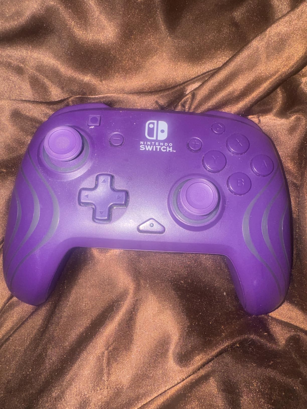 PDP Gaming Afterglow Wave Wireless Nintendo Switch Pro Controller - Officially Licensed, RGB LED Customization customer photo 1