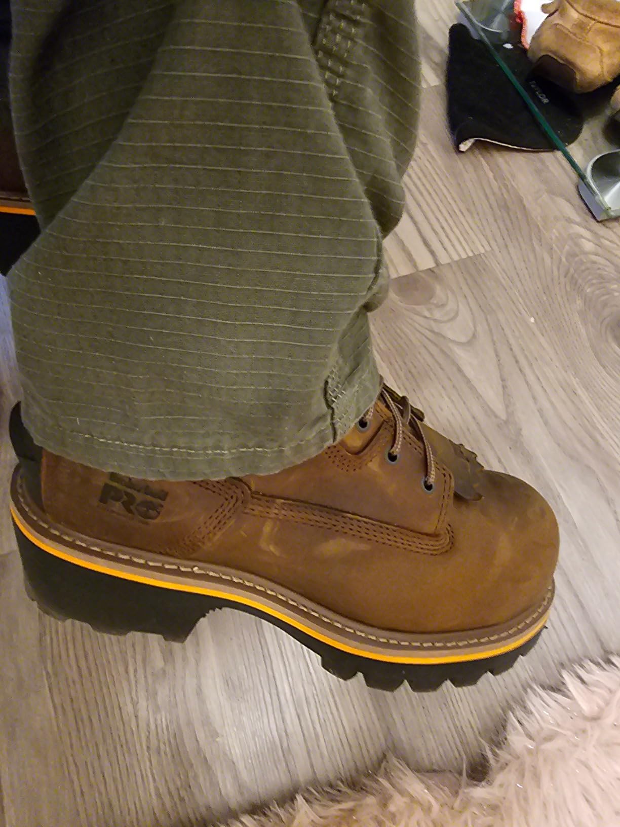 Timberland PRO Evergreen, Men's, Brown, Comp Toe, EH, WP/Insulated Logger customer photo 1