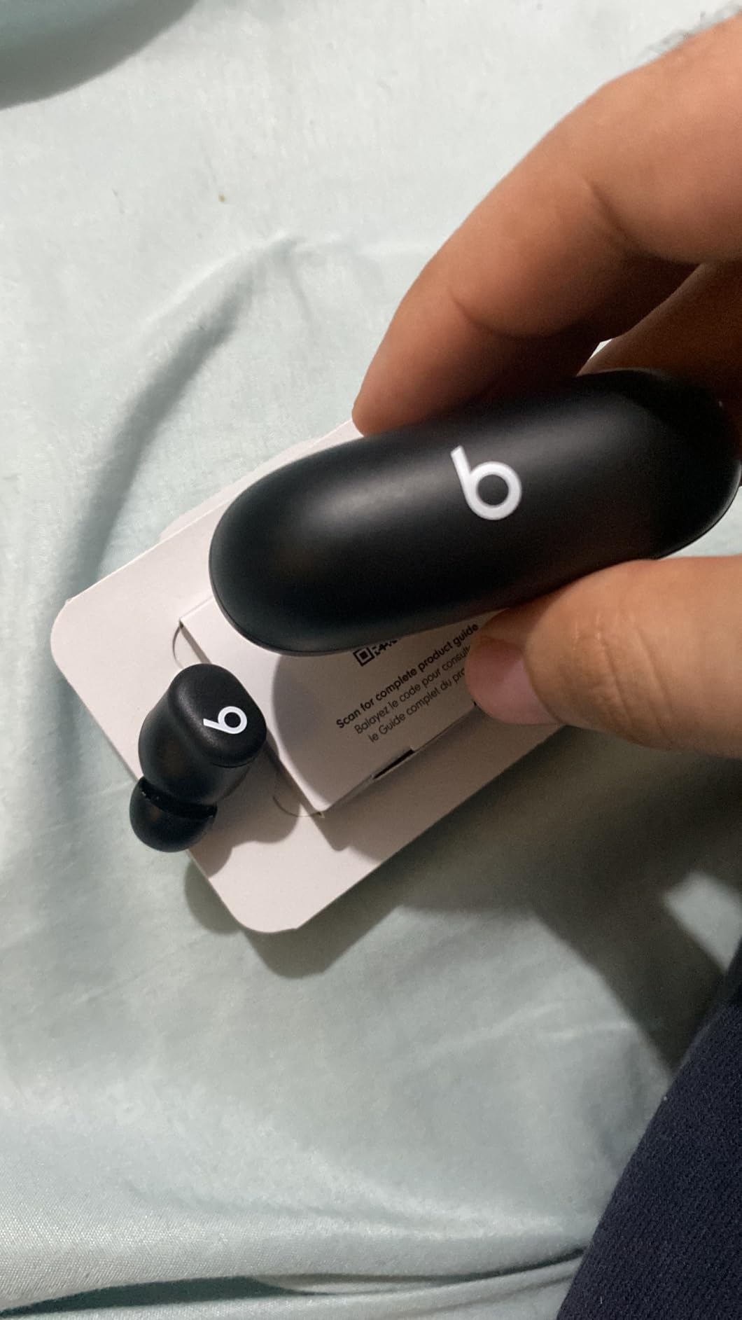 Solo Buds - Wireless Bluetooth Earbuds | 18 Hours of Battery Life | Apple & Android Compatibility | Built-in Microphone - Matte Black customer photo 1