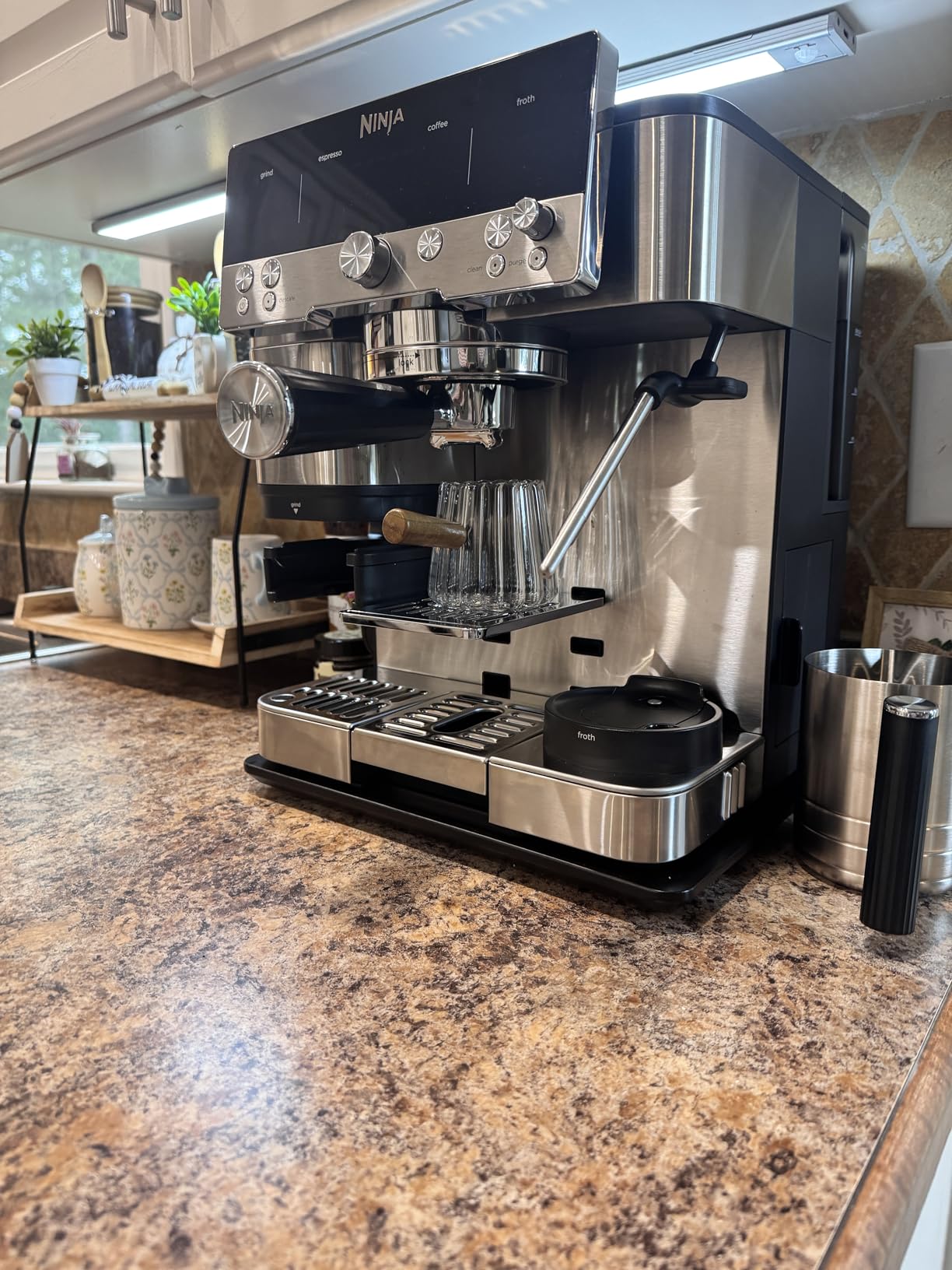 Ninja Luxe Cafe Premier 3-in-1 Espresso Machine, Drip Coffee, & Rapid Cold Brew | ES601 customer photo 2