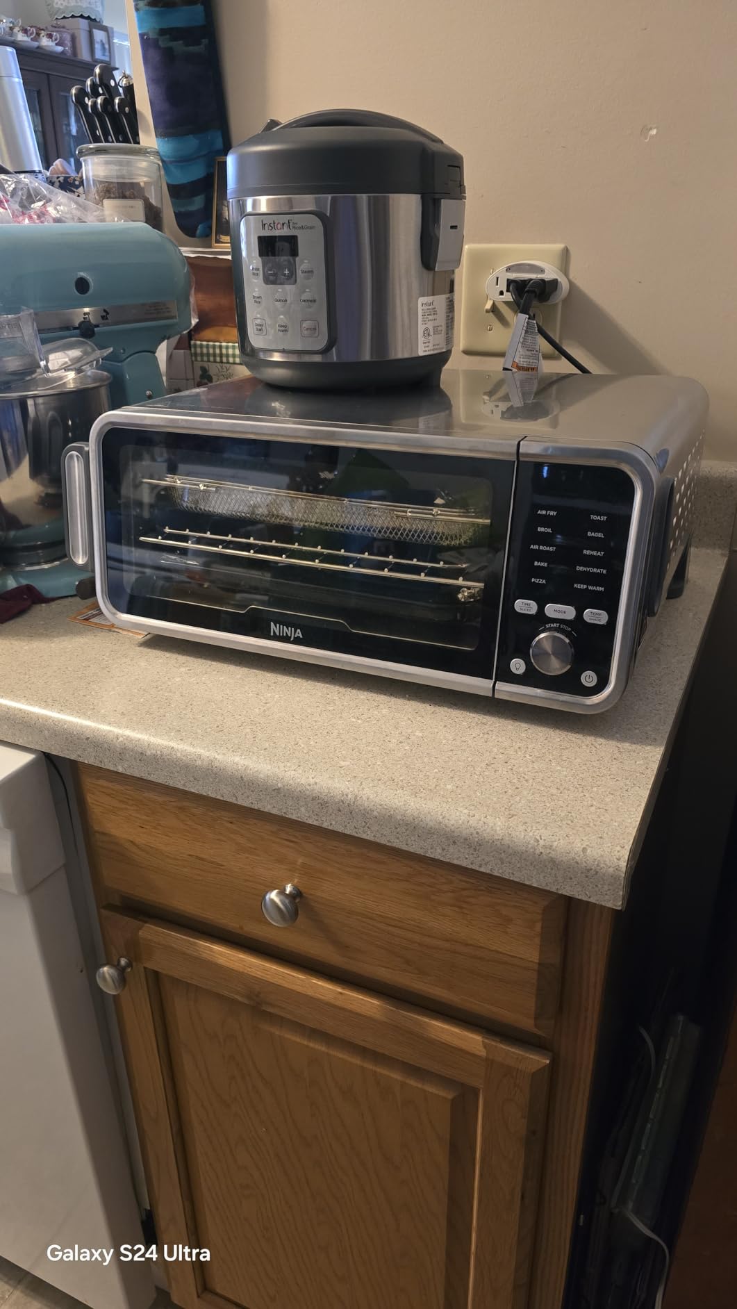 Ninja Air Fryer & Toaster Oven Combo | 10-in-1 Prestige Smart XL Countertop Oven | Stainless Steel | DT501 customer photo 1