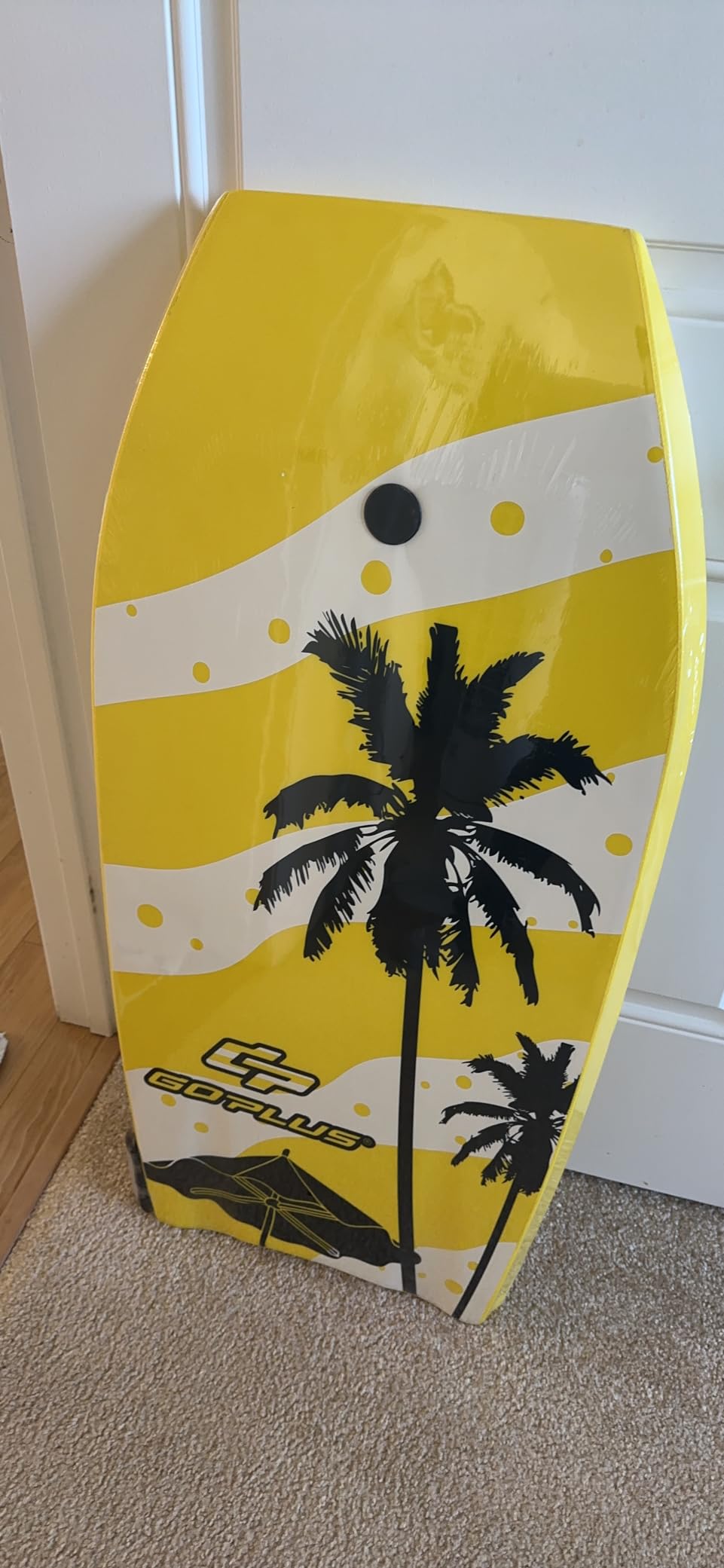 Goplus 41''/37''/33'' Lightweight Body Board for Beach, Surf Board with EPS Core, XPE Deck, HDPE Slick Bottom, Wrist Leash customer photo 2