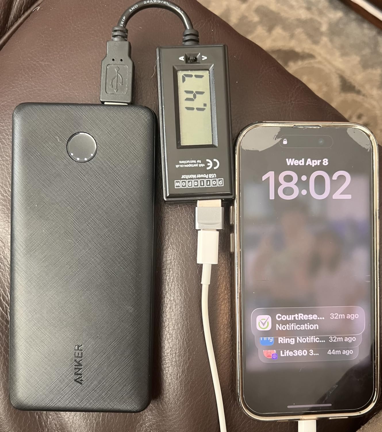 Anker Power Bank (PowerCore 10K), Compact Travel-Ready 10,000mAh Battery Pack with PowerIQ Charging Technology, 5V/3A High-Speed Charging customer photo 1