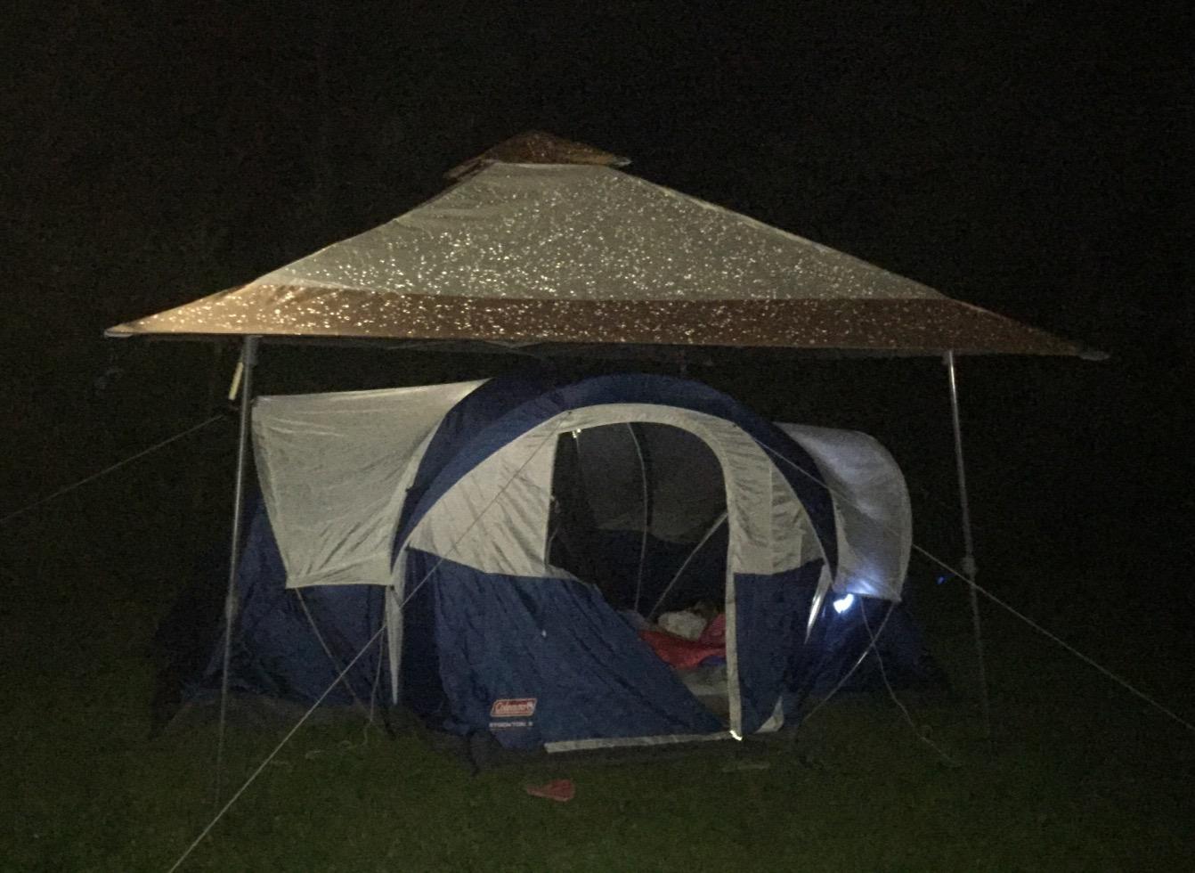 Coleman 13x13ft Instant Canopy Sun Shelter, Portable Shade Tent Sets Up in 3 Minutes, Vented Roof for Airflow & UPF 50+ Sun Protection, Great for Beach, Park, Tailgating, Camping, Backyard & More customer photo 2