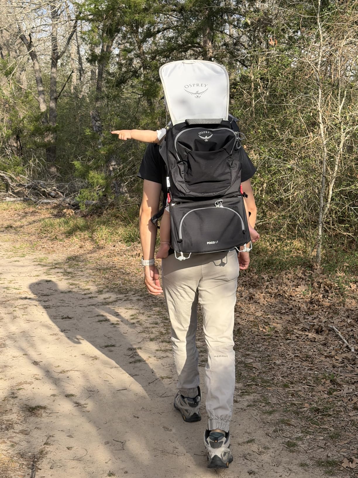 Osprey Poco LT Lightweight Child Carrier Backpack - Compact, Travel-Ready Kid Carrier with Sunshade and Adjustable Fit - Lightweight, Comfortable Hiking Carrier for Toddlers customer photo 1